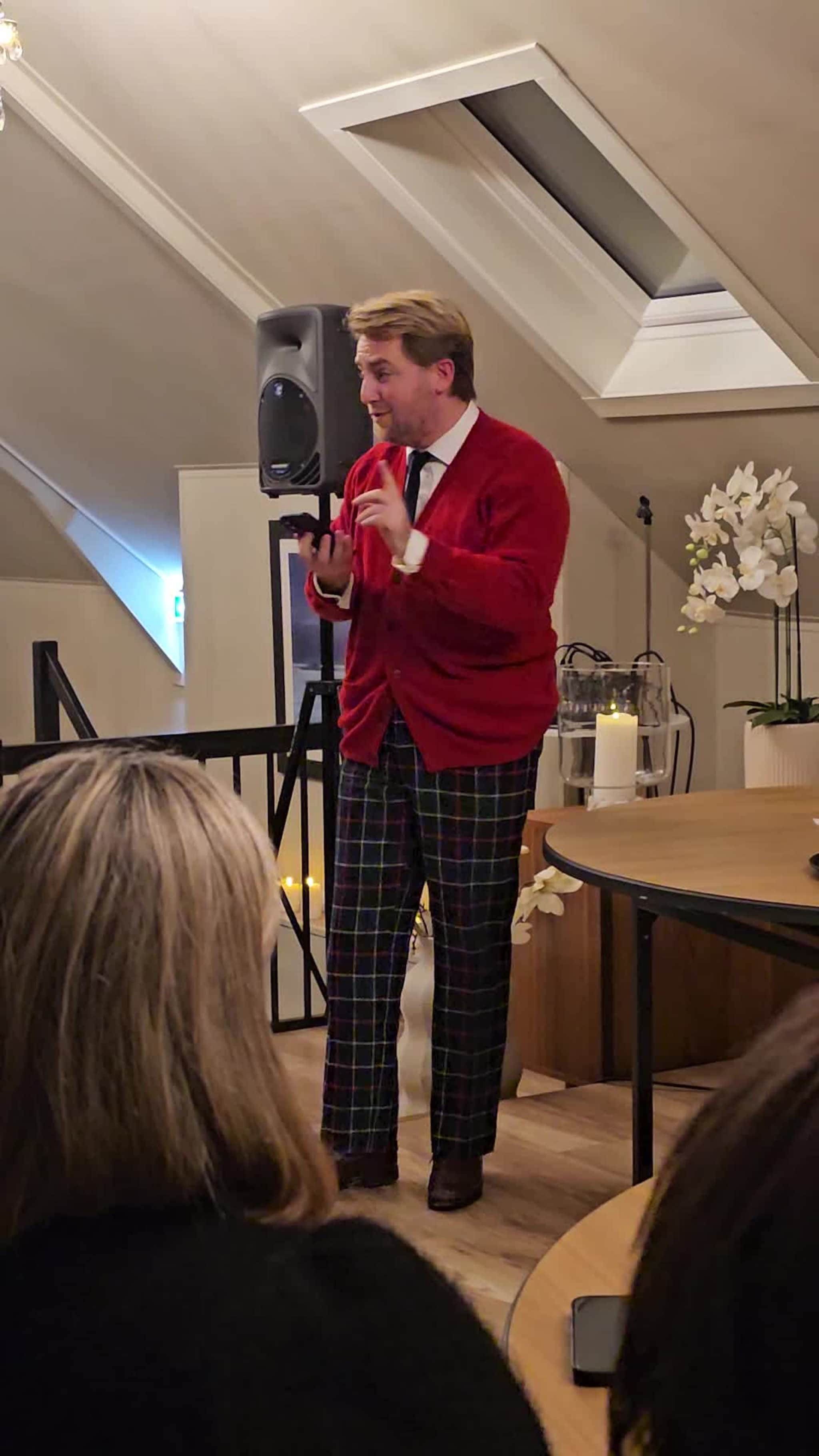 Tok utfordring på strak arm