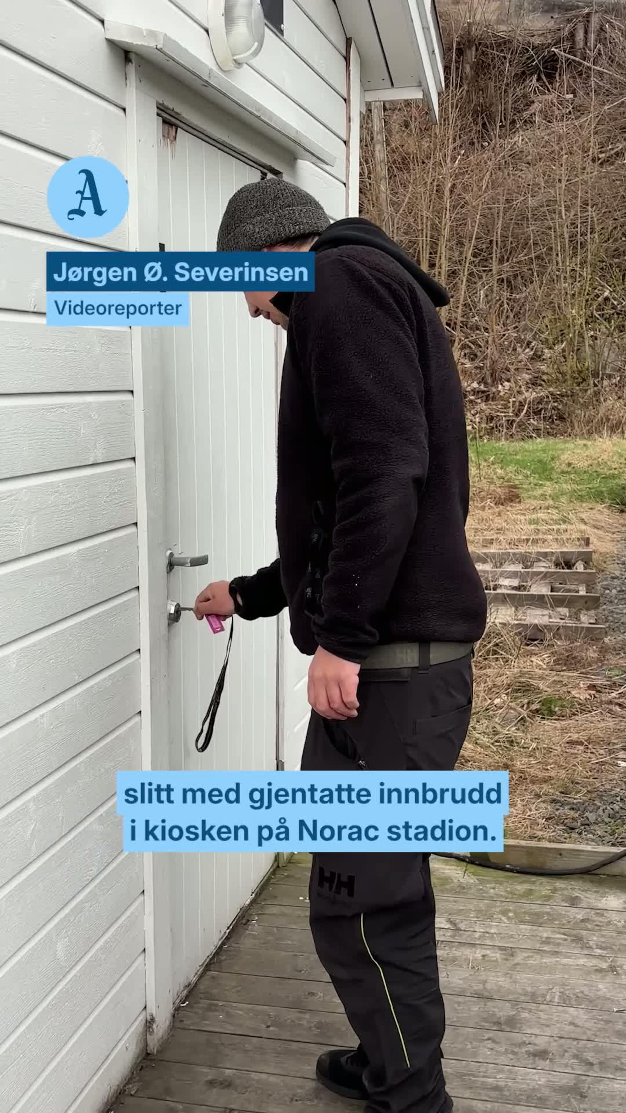 Innbrudd på Norac Stadion