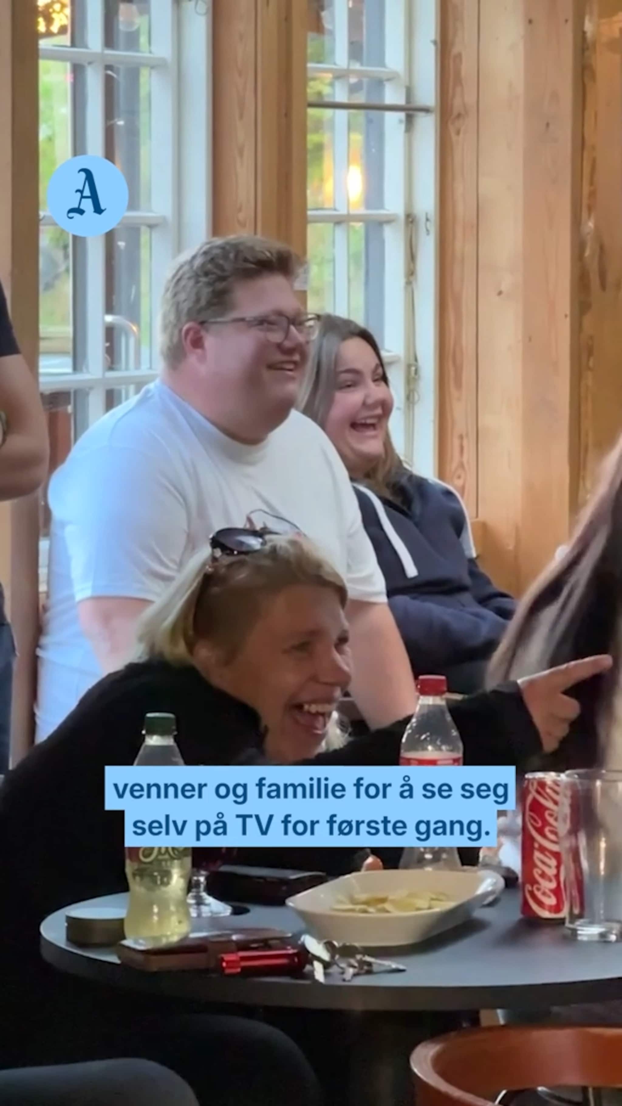 Så sin egen TV-debut