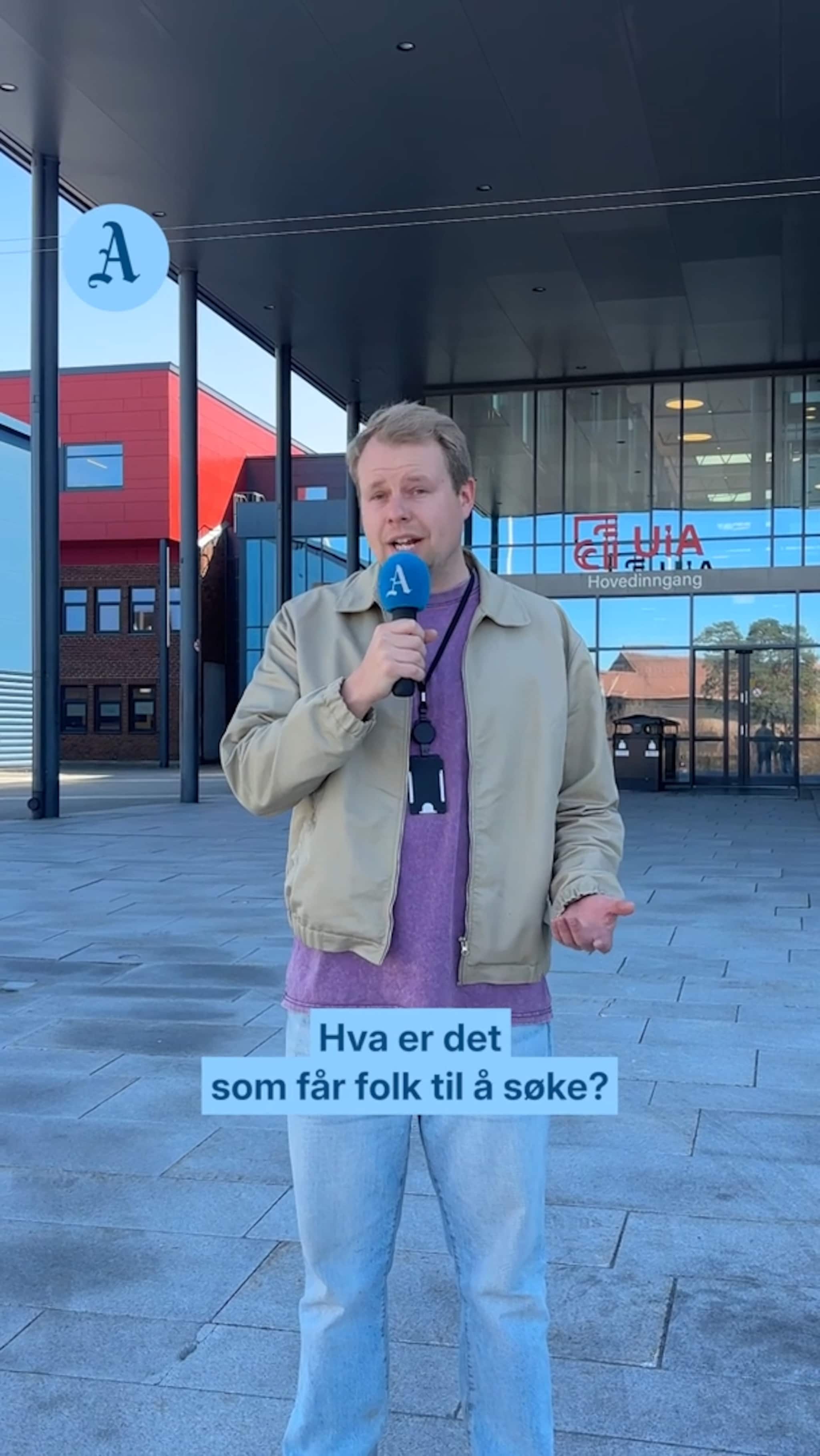 Derfor søker de
