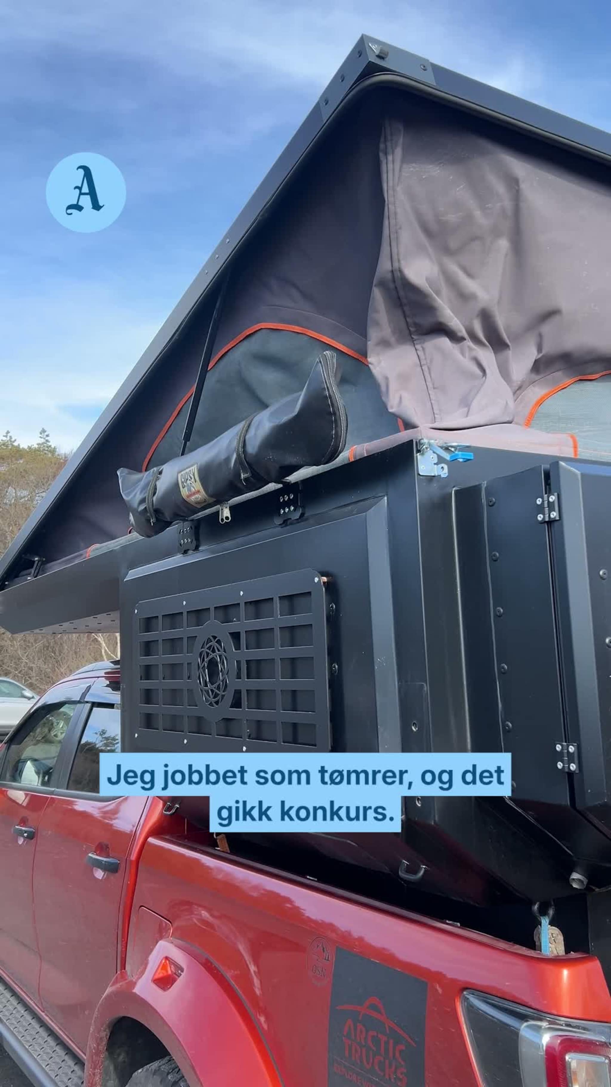 Skal reise rundt og bo i bil