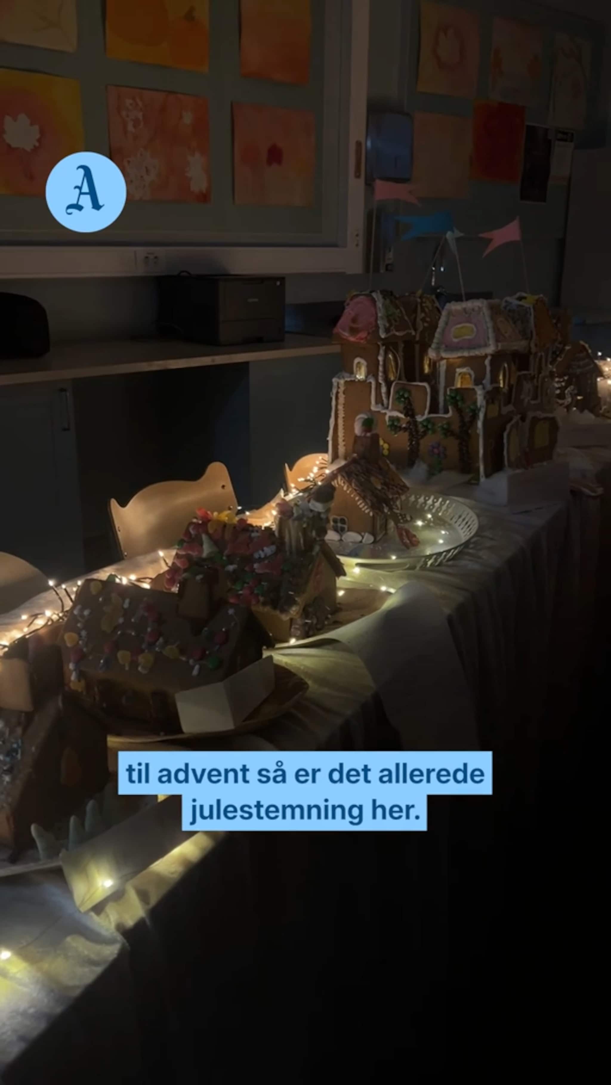 – Allerede julestemning