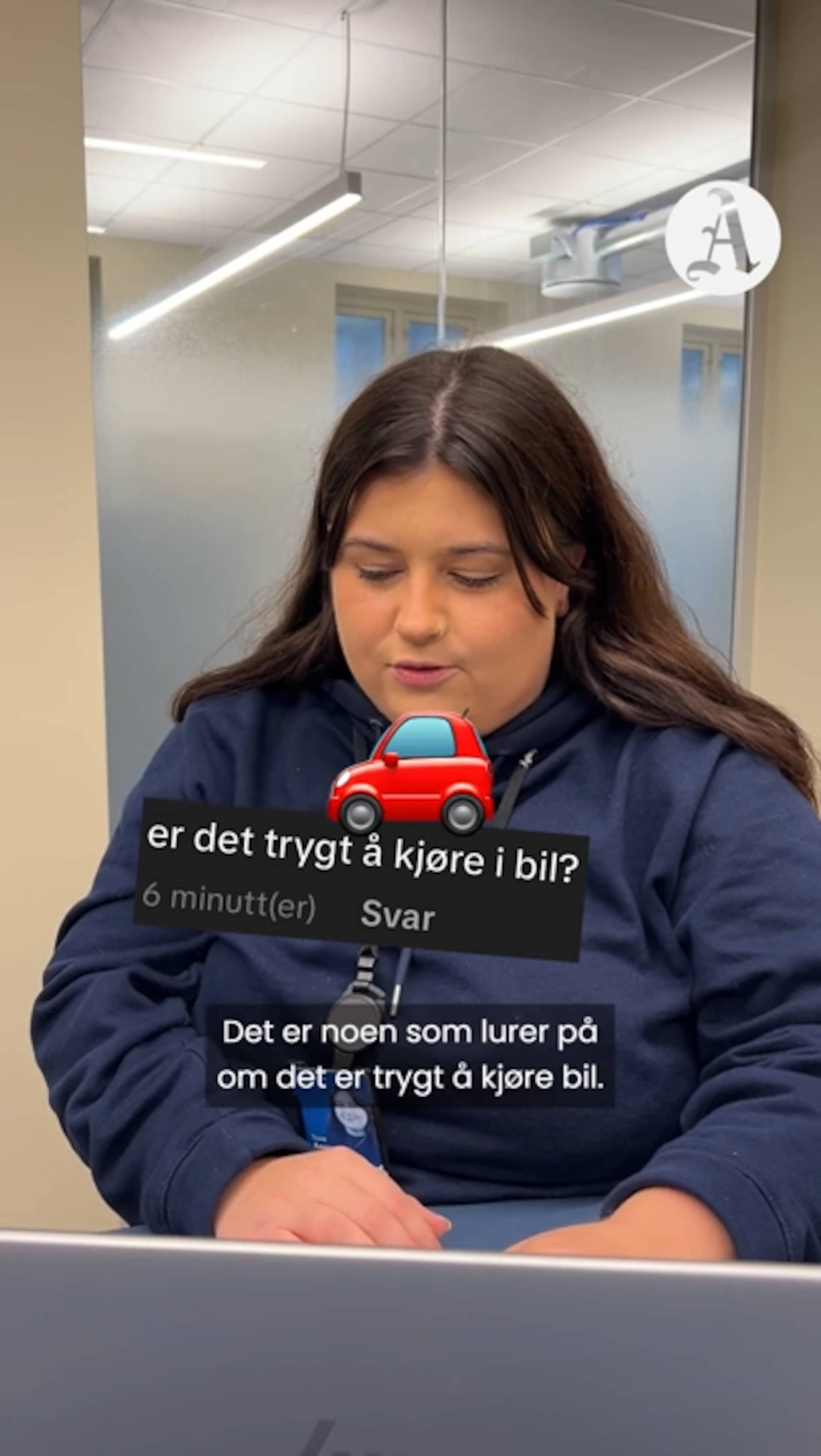 Svarer på spørsmål om «Amy»