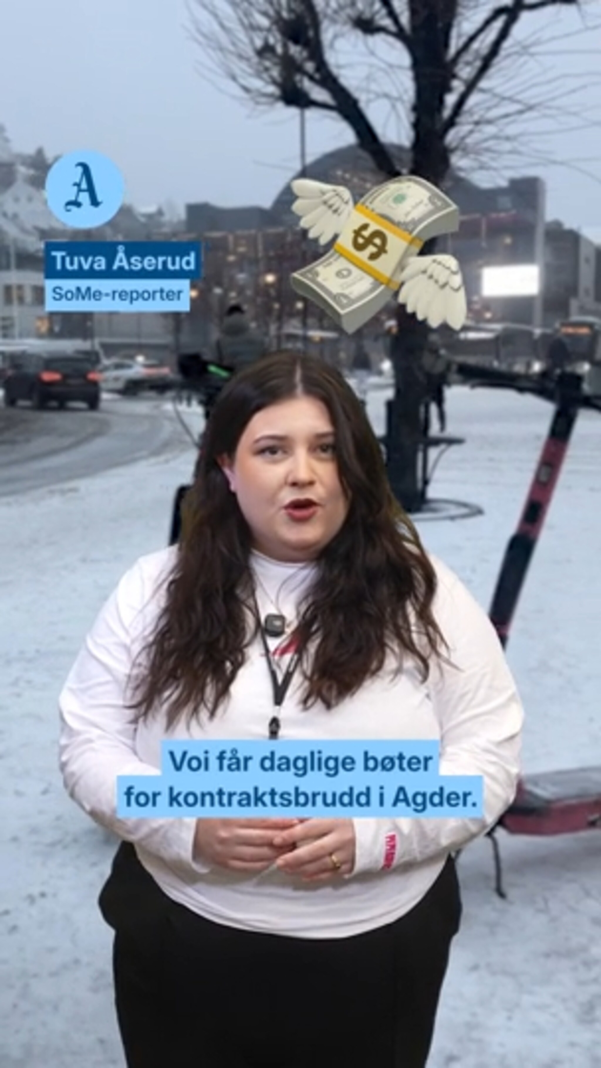 Voi får daglige bøter