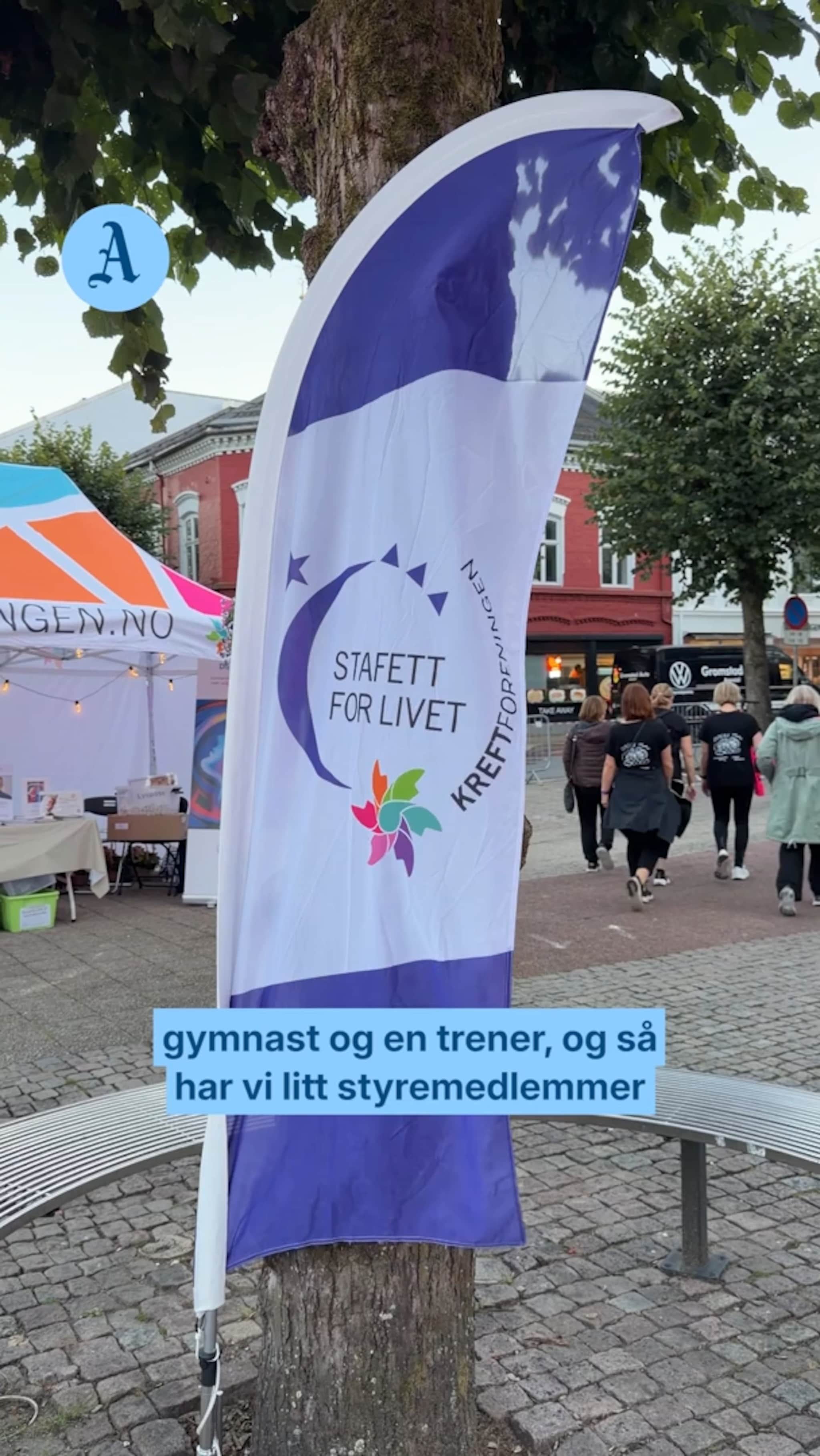 – For å symbolisere at kreft aldri hviler