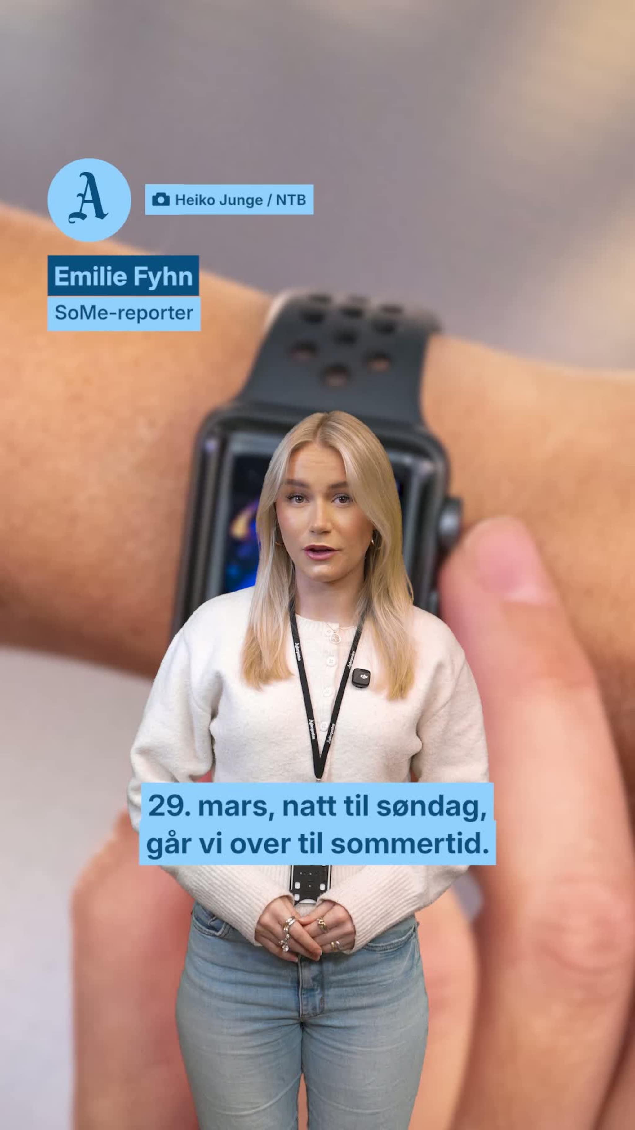 Nå stiller klokka seg