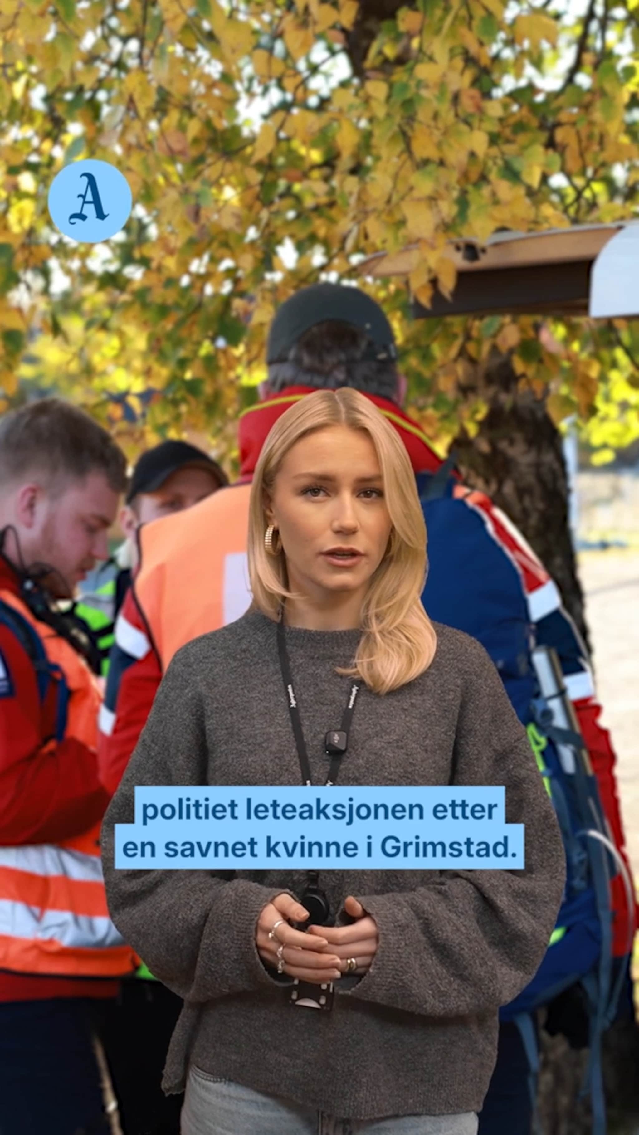 Stor leteaksjon etter kvinne