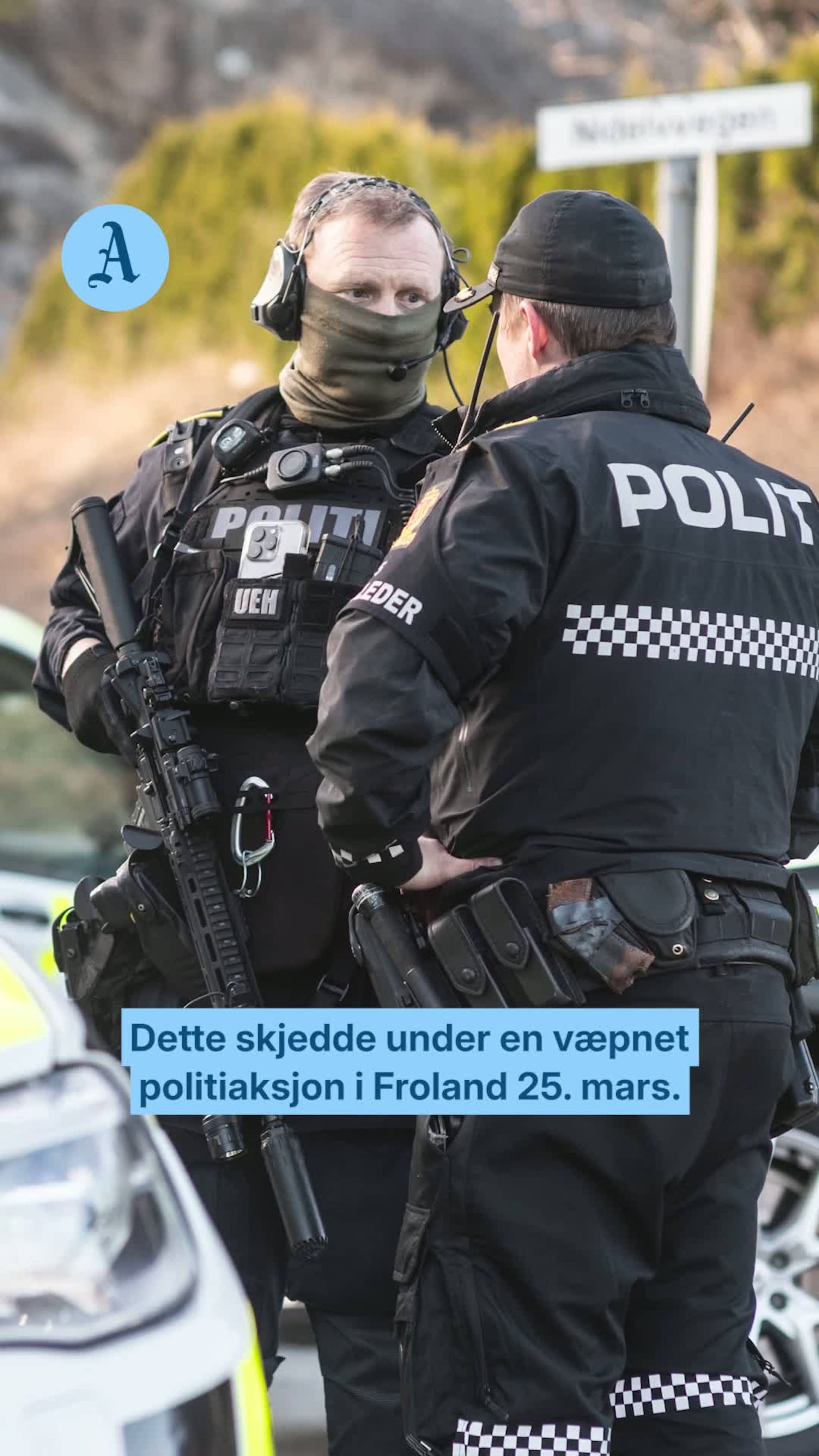 Skjøt mot en nabo