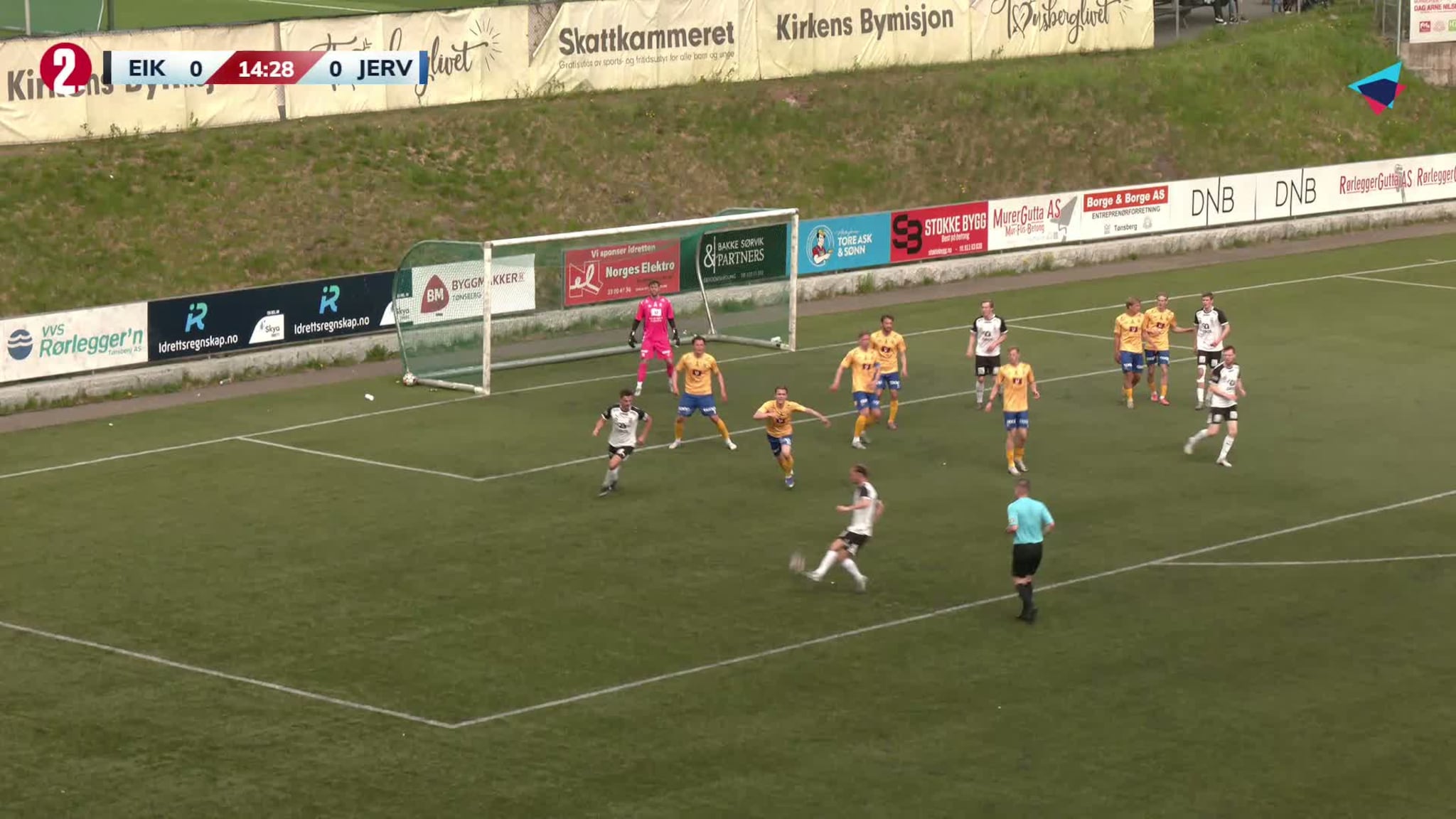 Høydepunkter fra kampen mellom Eik og Jerv