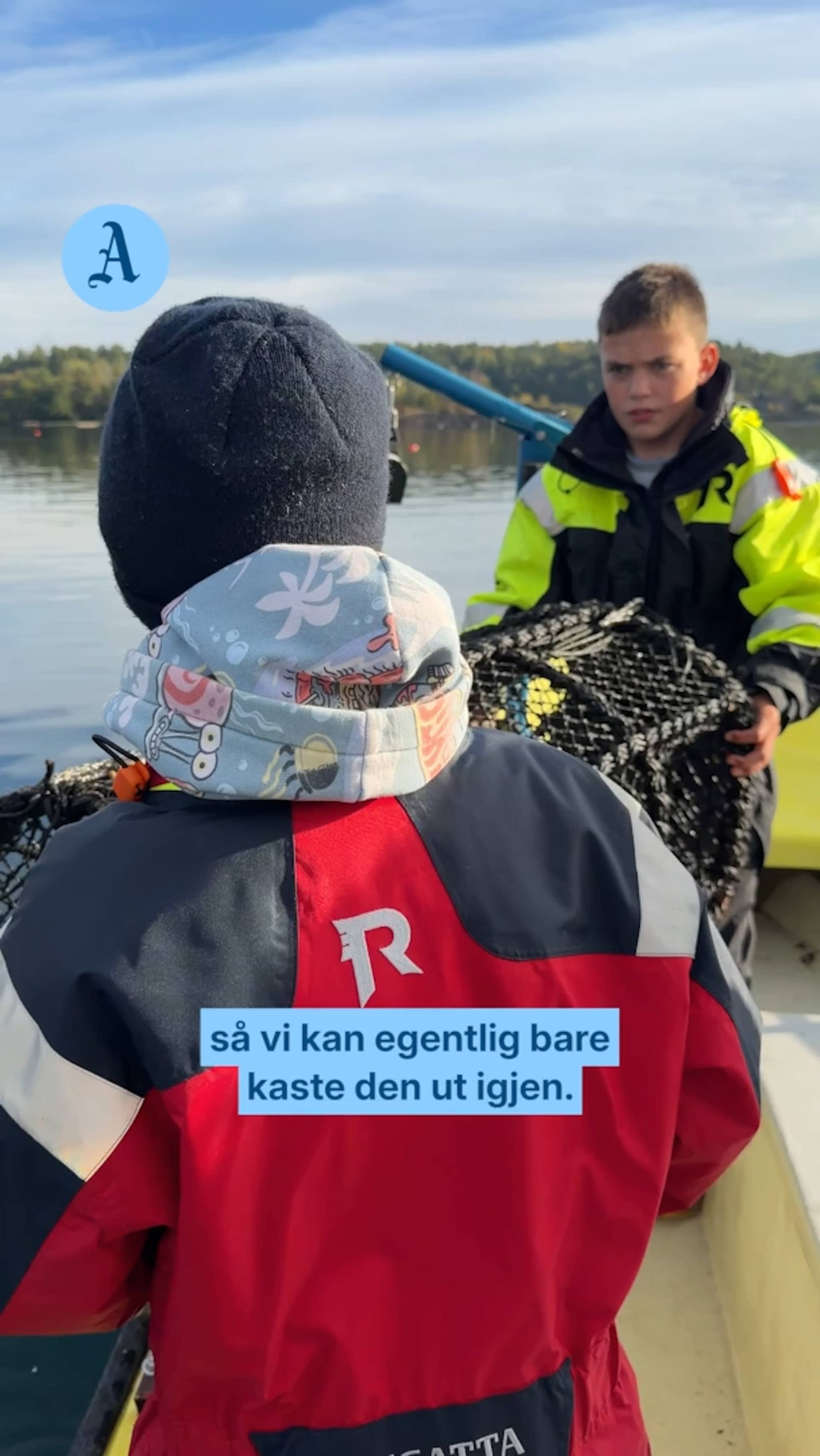 Årets første fangst