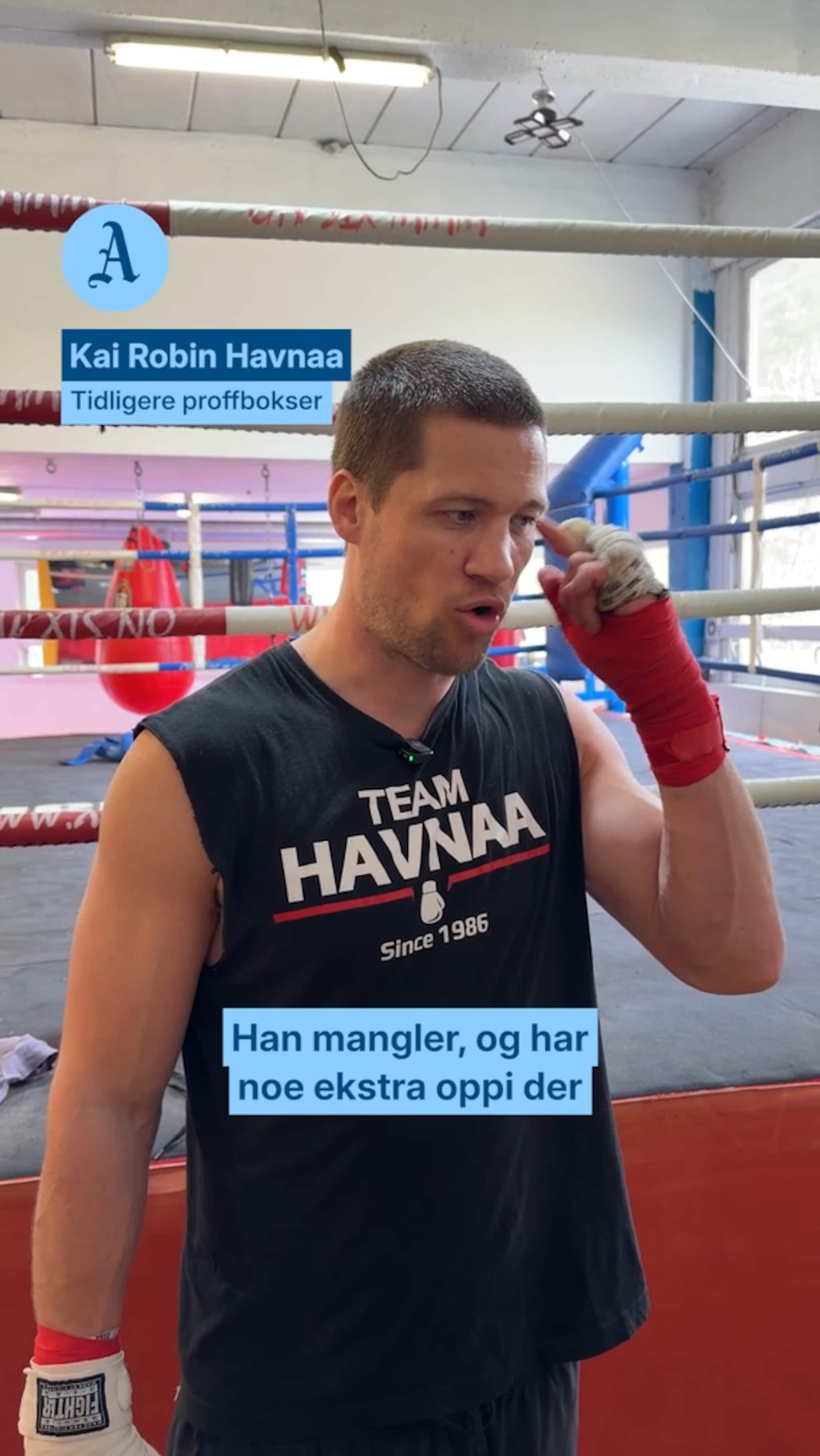 Forbereder seg til kamp
