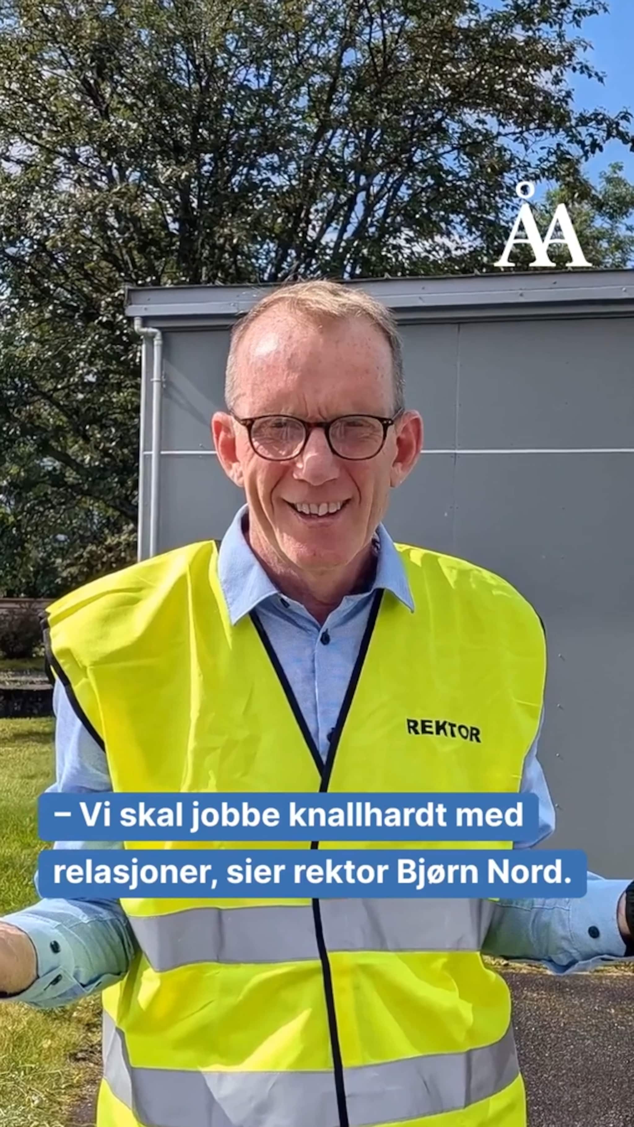 Rektoren tok kosten selv