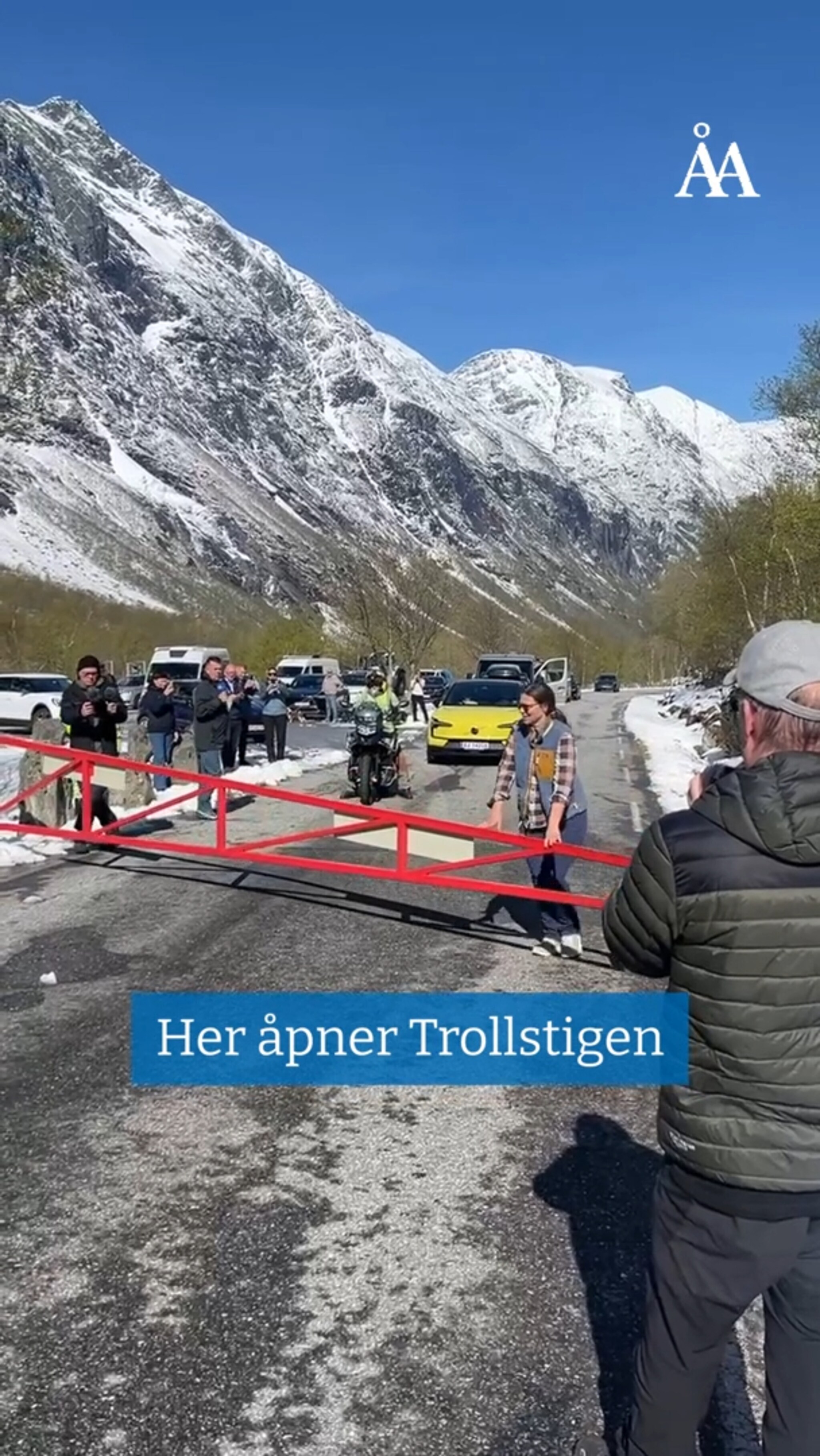 Her åpner Trollstigen