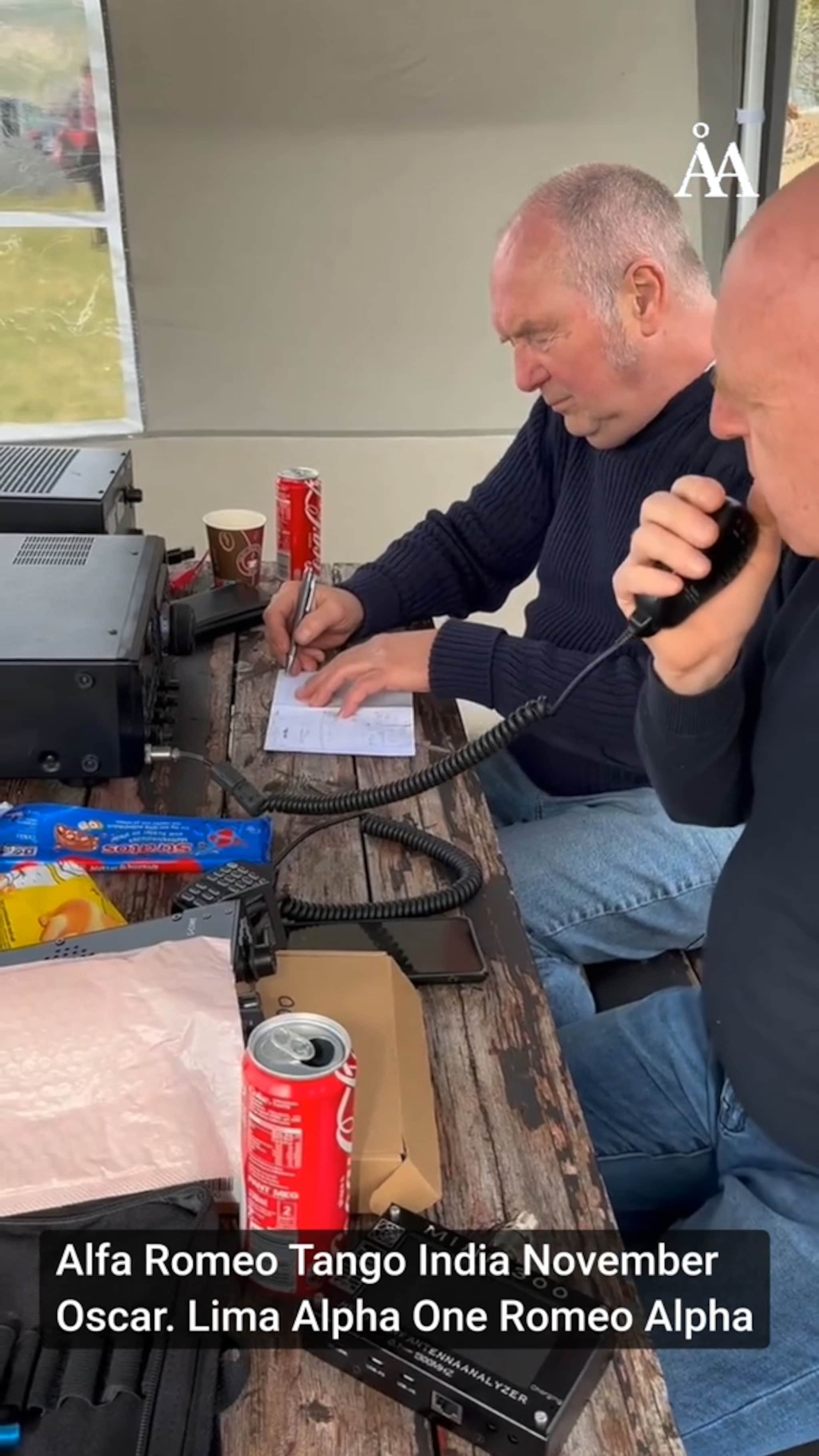 Radiomøte på Åfarnes 