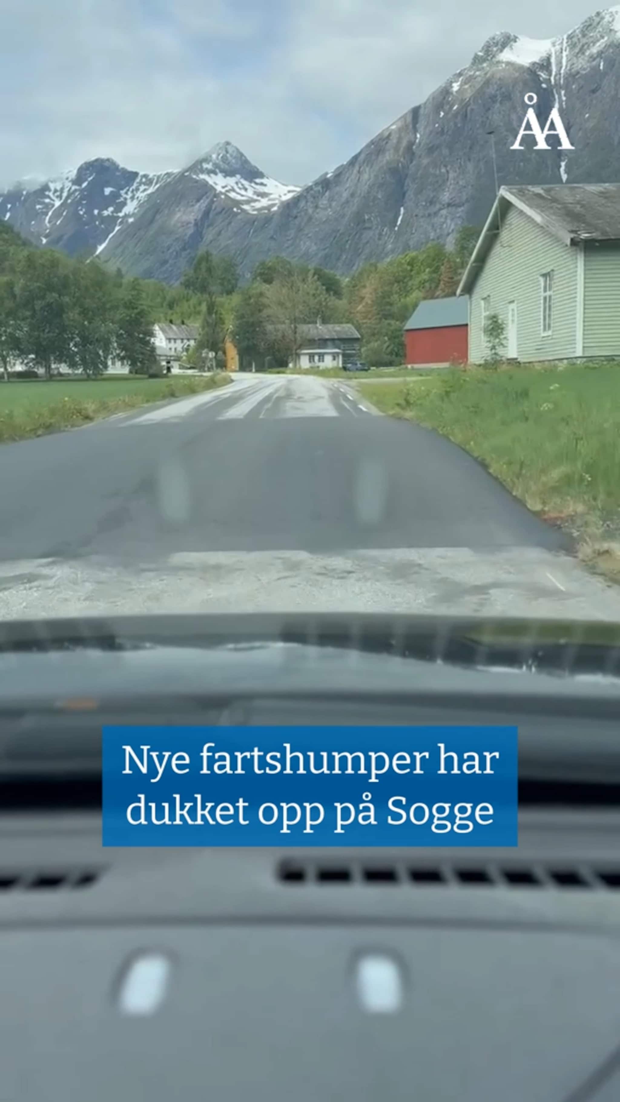 Nye fartshumper på Sogge