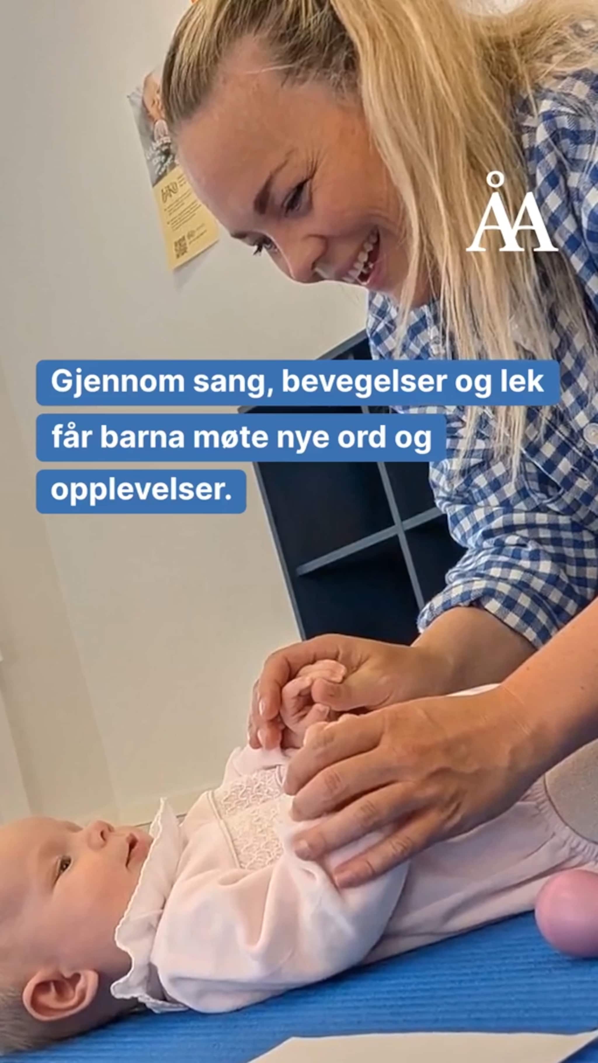 Kanutte fikk babysangen for seg selv.