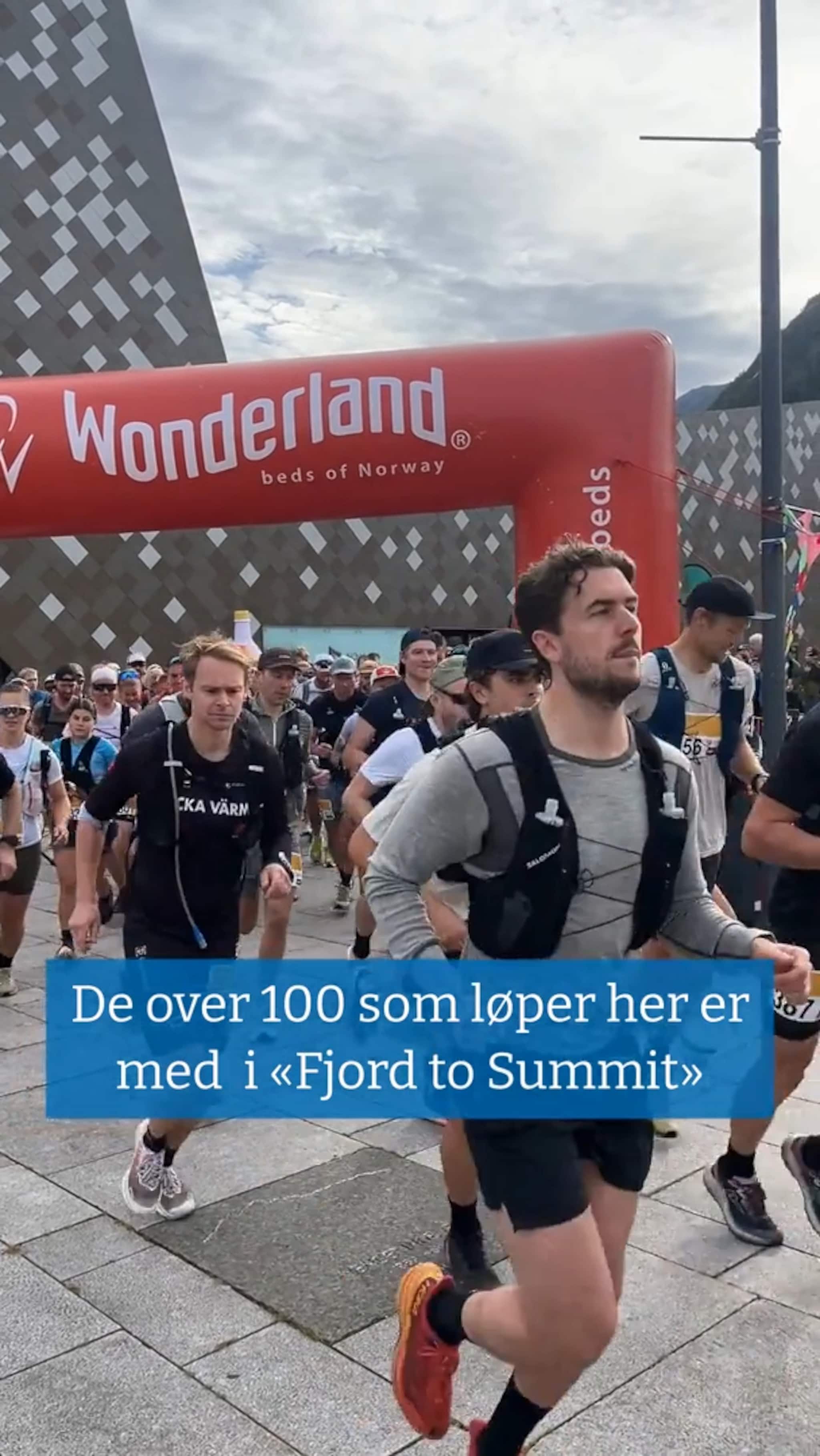 Løpsfesten over Romsdalseggen er i gang