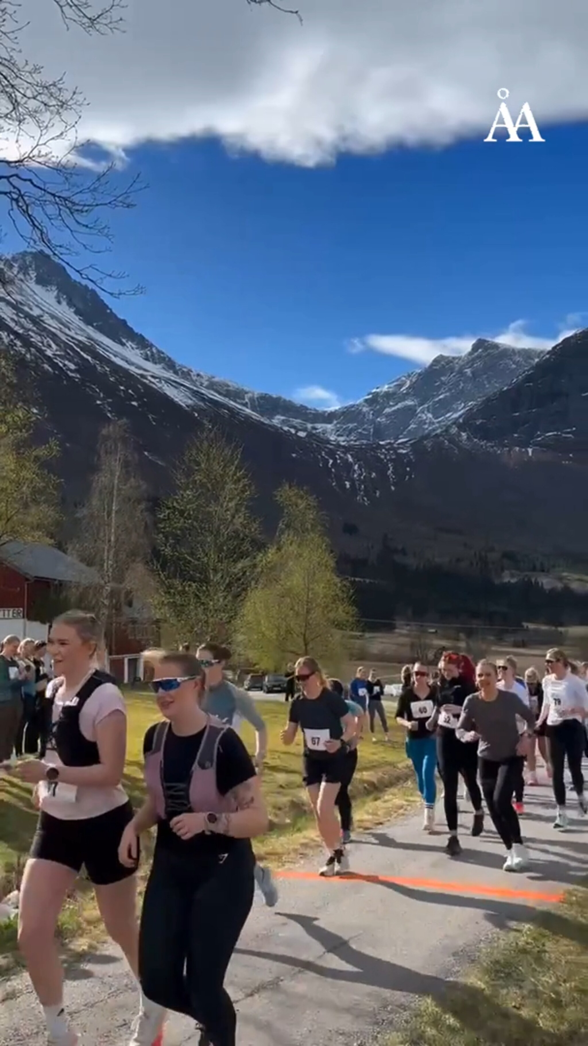 Jenteløp i Innfjorden