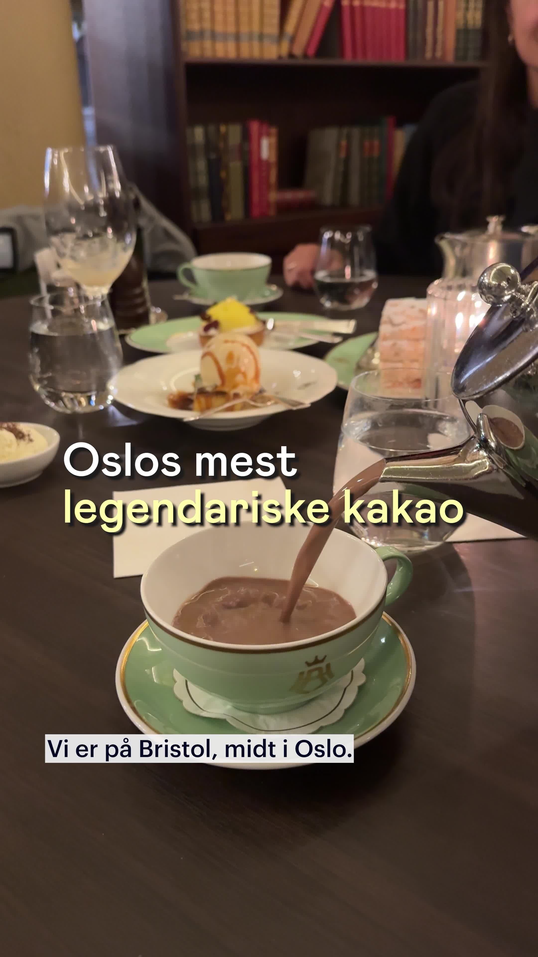 Forhåndsvisning av Varme sjokolade på Bristol Hotel