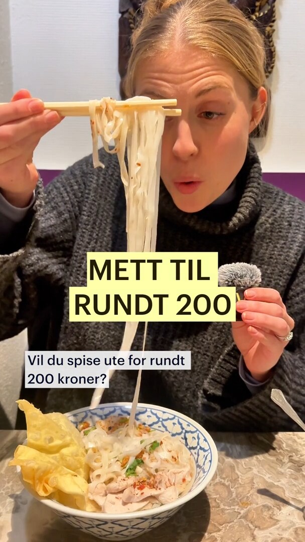 Forhåndsvisning av Middag ute til under 200 kroner