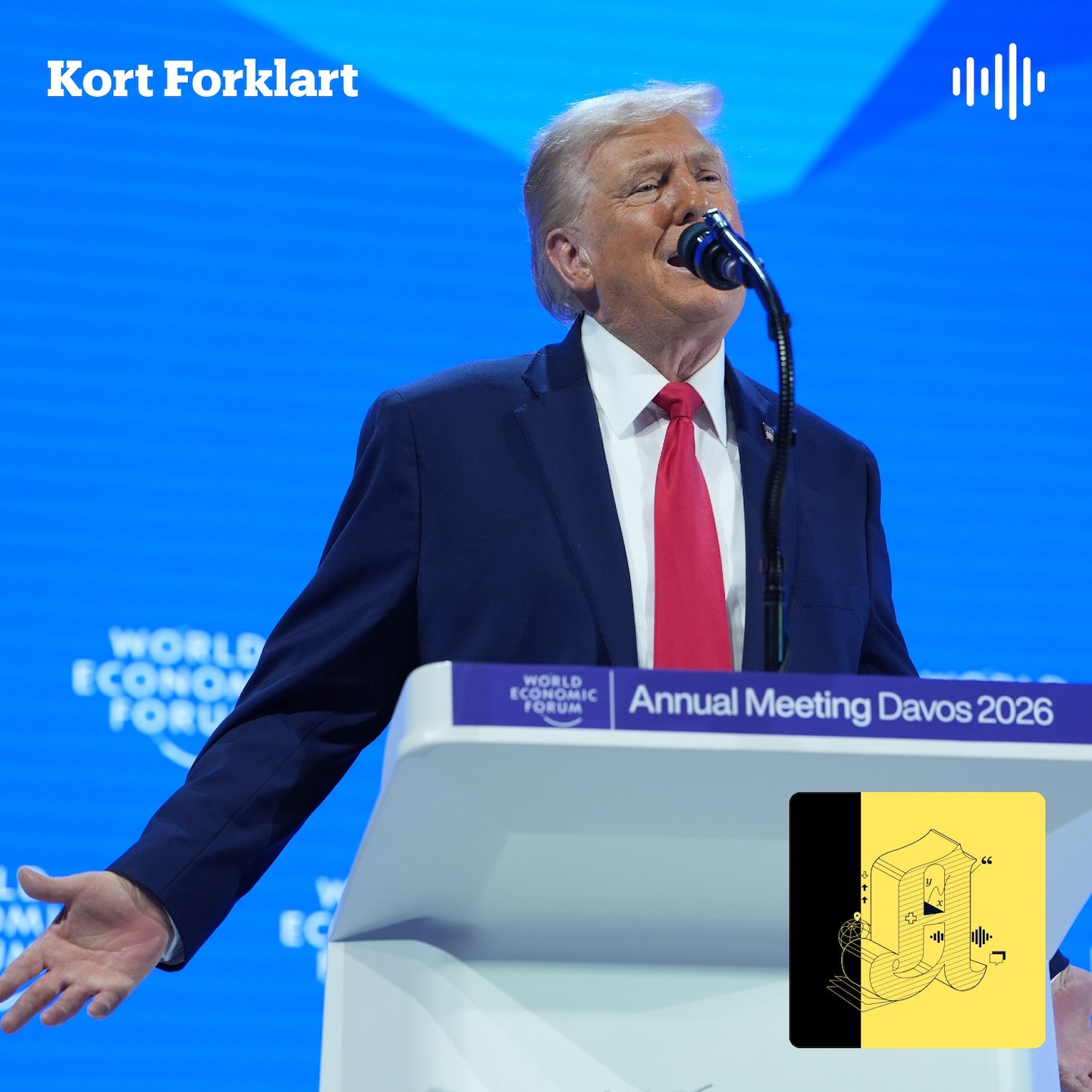 Kort Forklart: Trump talte i Europa og kom med nye krav om Grønland