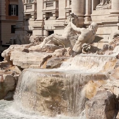 Nå ser ikke fontenen i Roma slik ut lenger