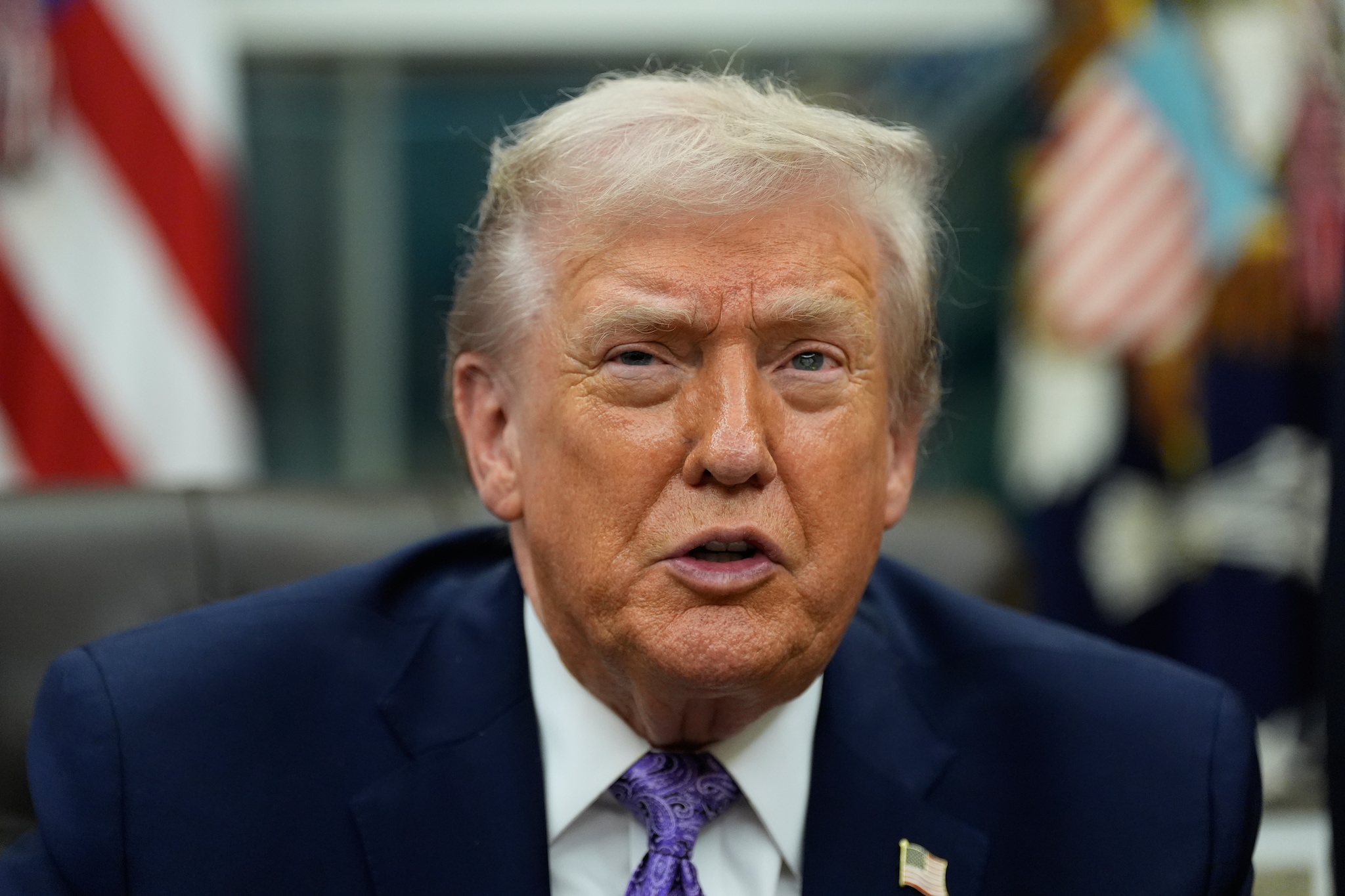 Trump taler på ettårsdagen for sin andre periode