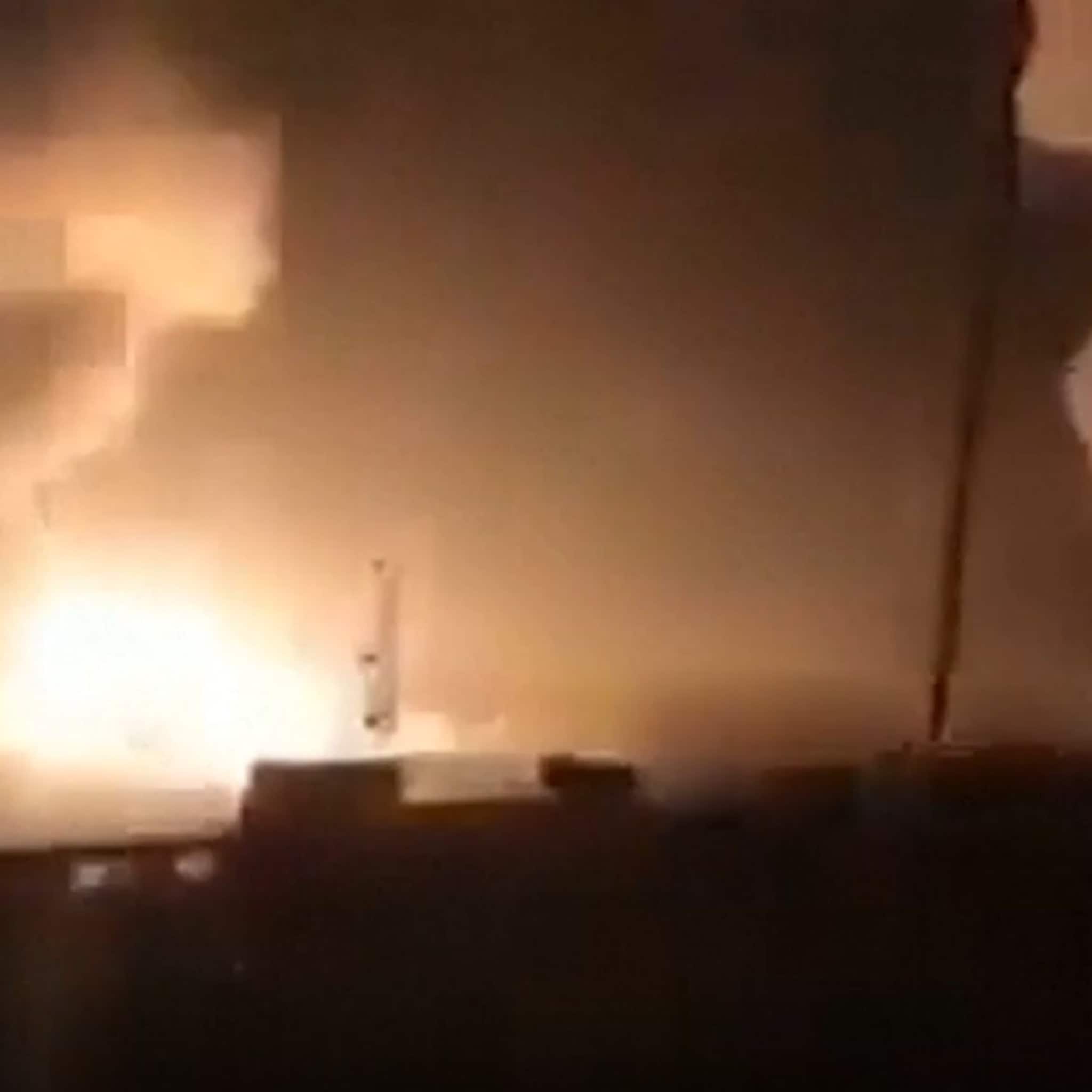 Video viser voldsomme angrep mot Pakistan