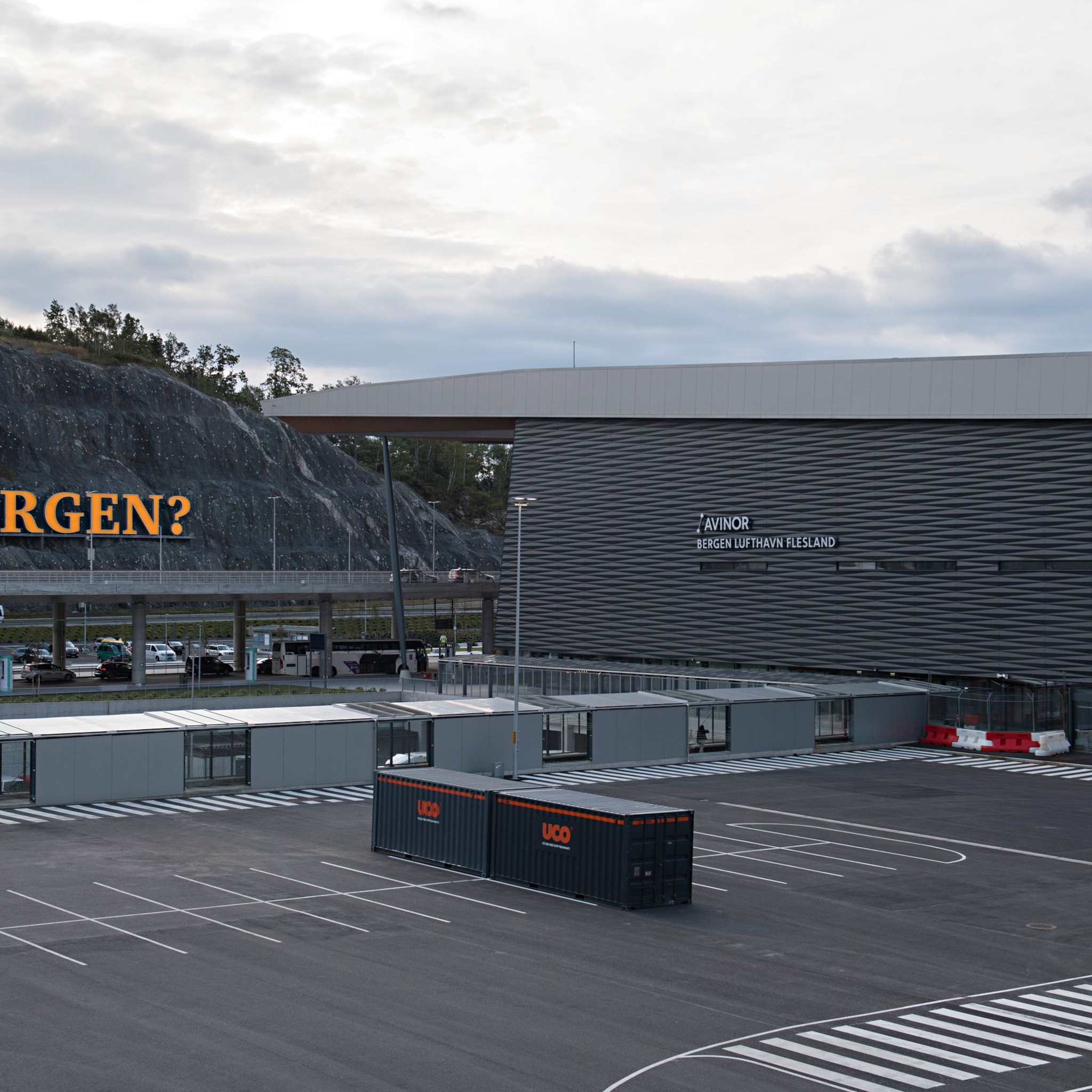 Taxi-streik på flyplassen i Bergen