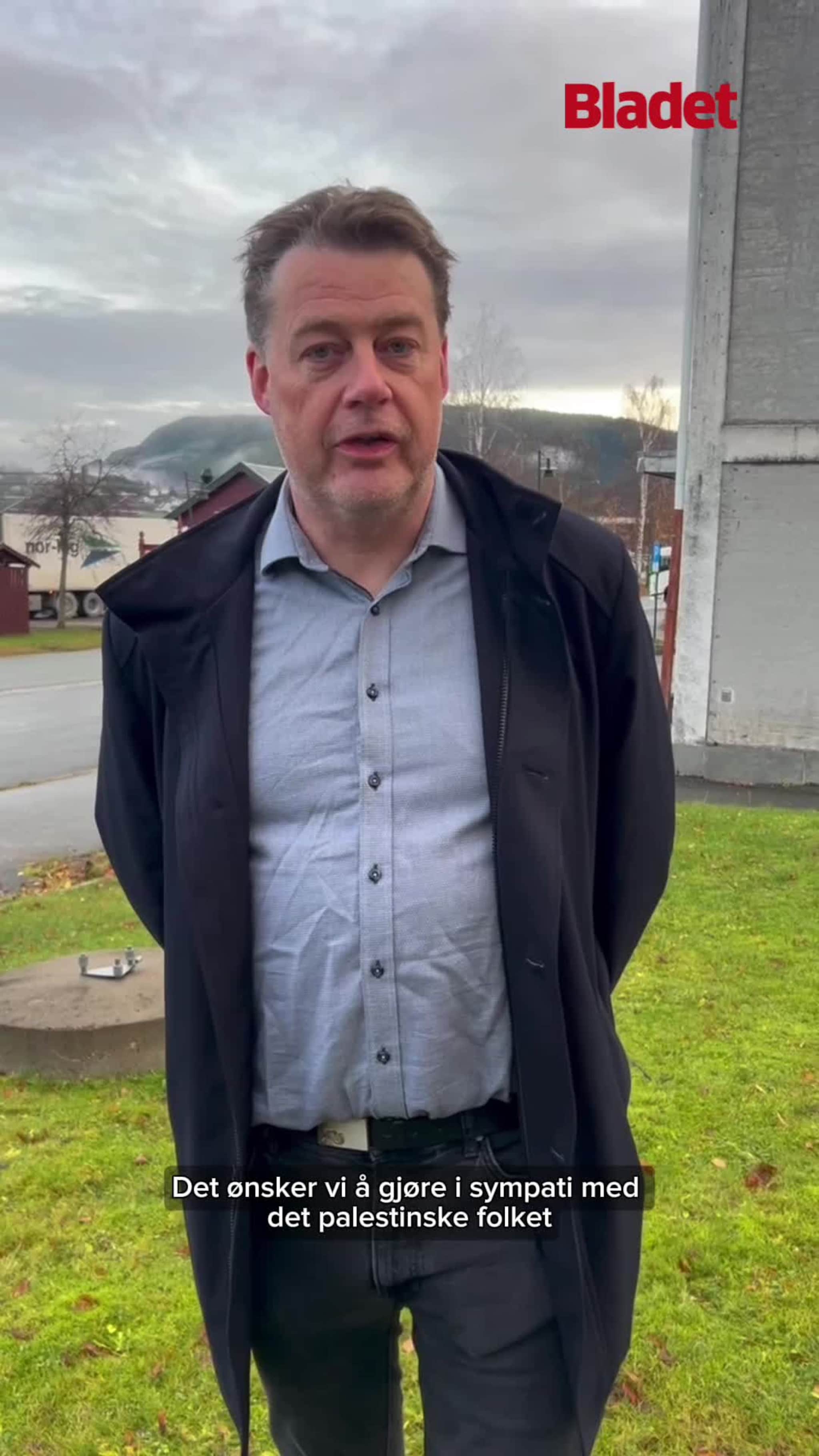 Ønsker å heise det palestinske flagget