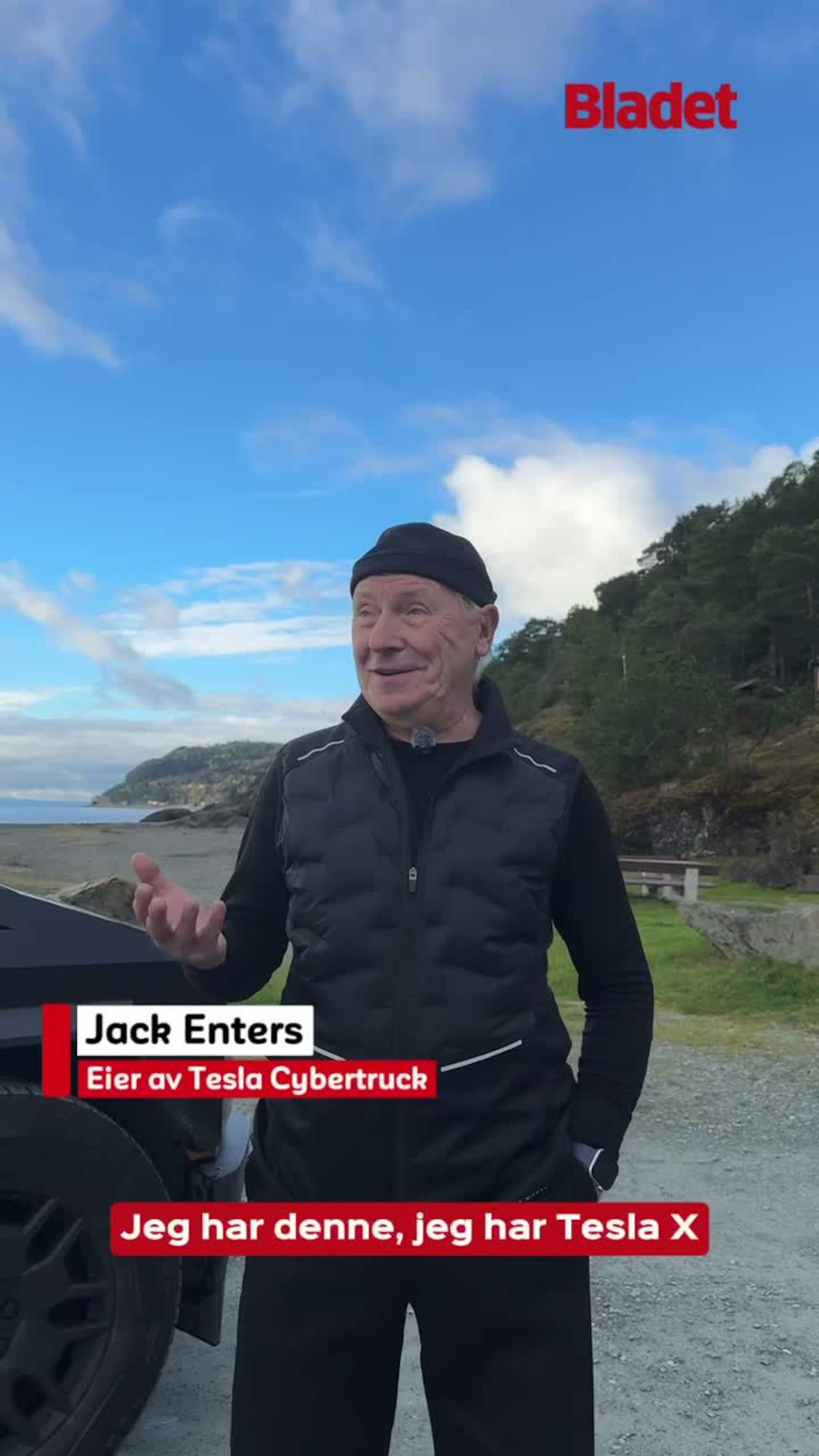 Jack eier den sjeldne bilen