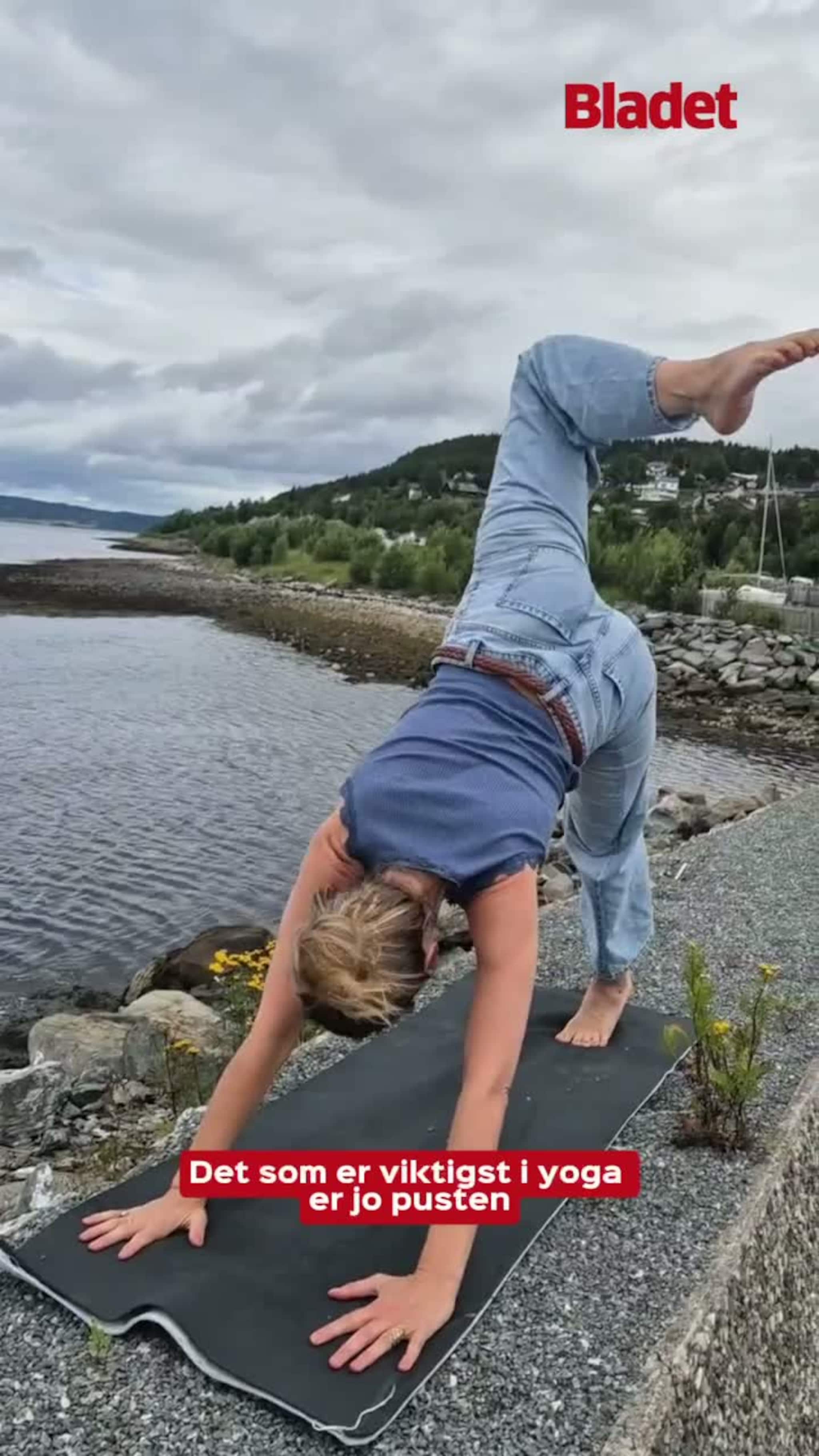 Marit bruker yoga som medisin