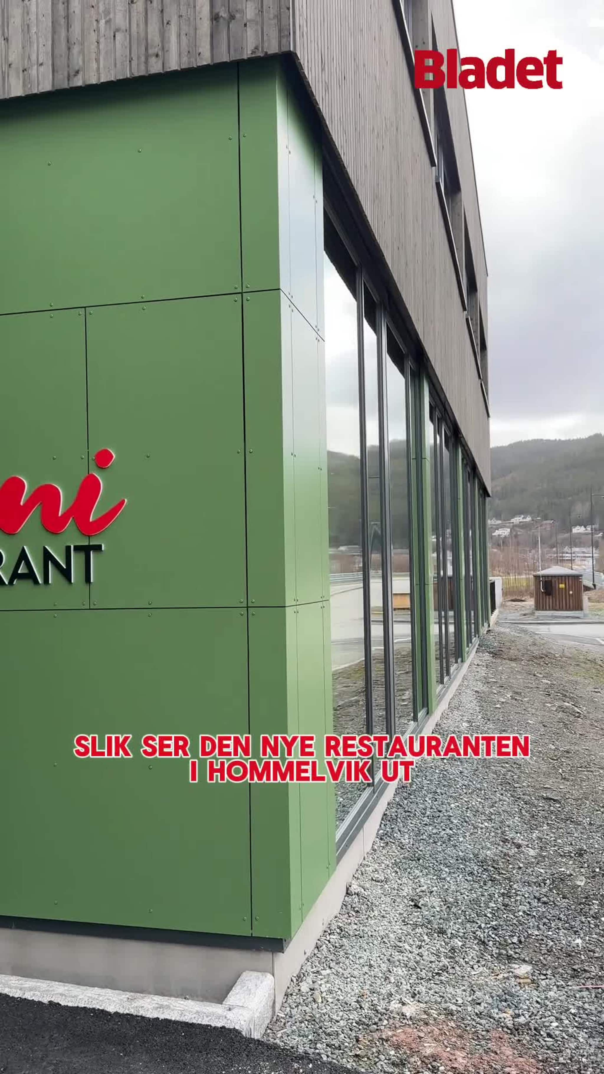 Slik ser den nye restauranten ut