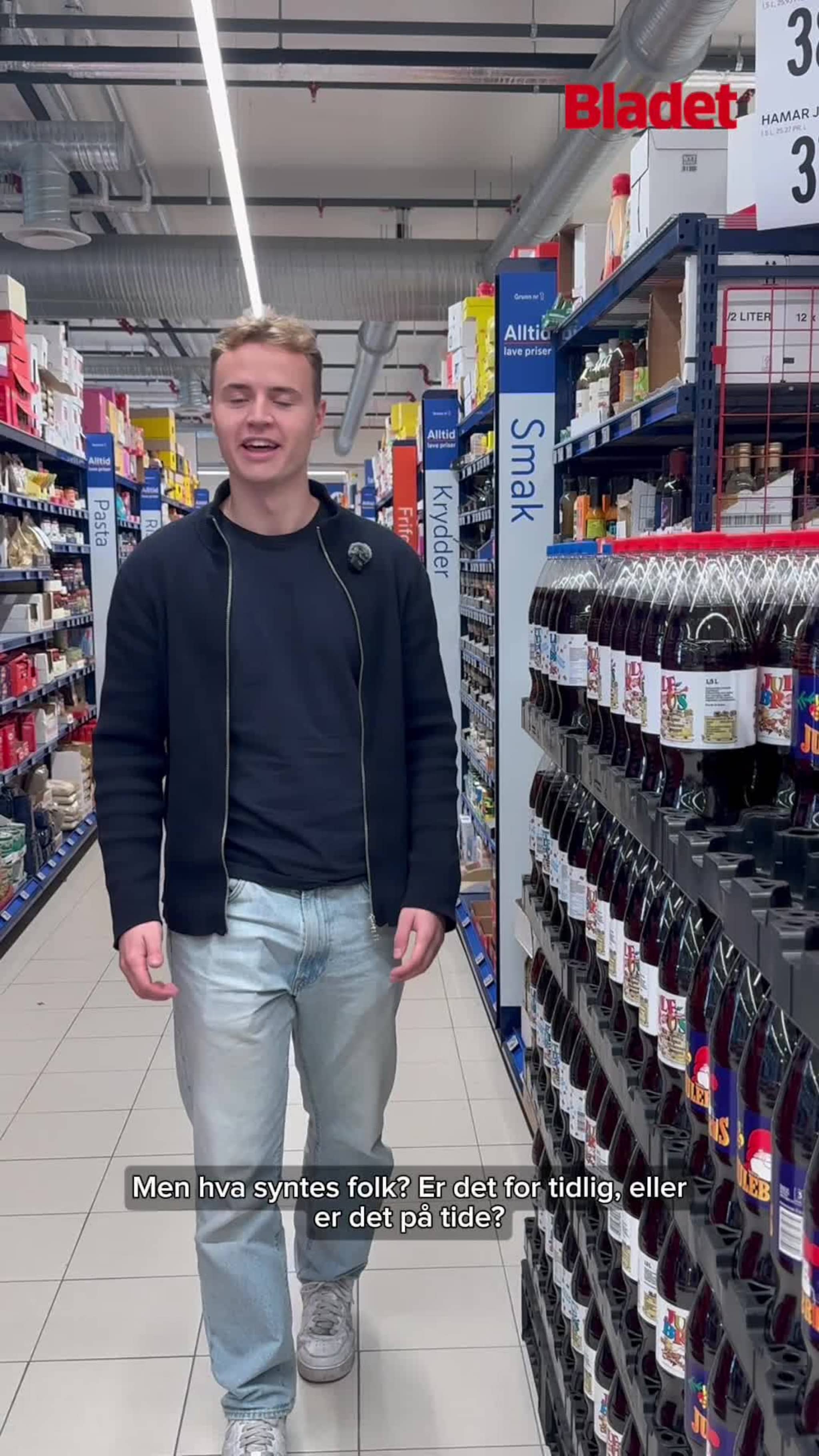 Julebrusen har kommet i hyllene