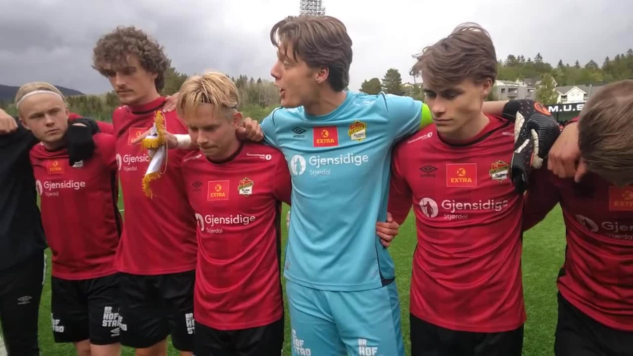 Peptalk med Rasmus Sandberg før RBK-kamp