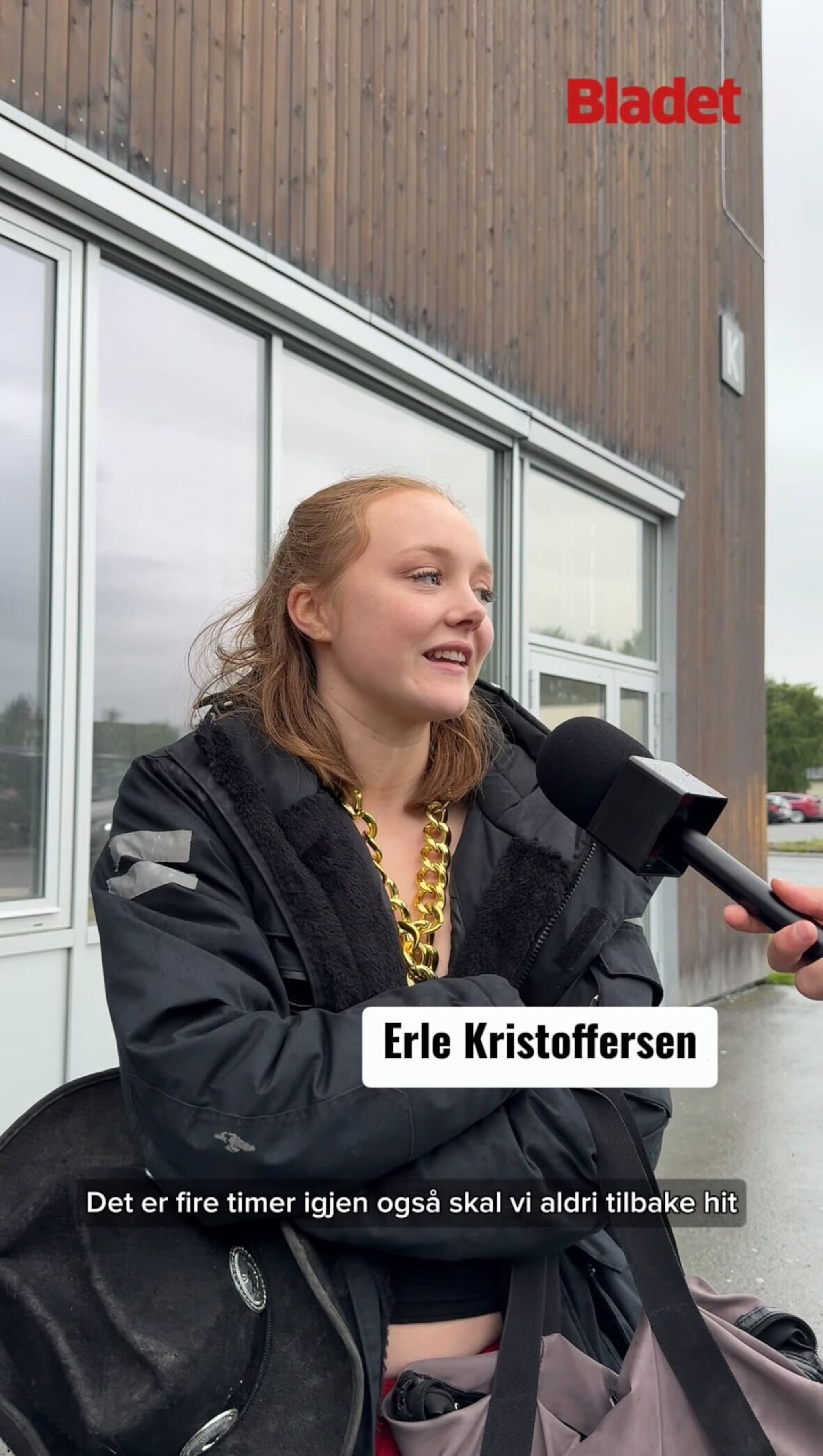 Her blir russen nektet inngang på skolen