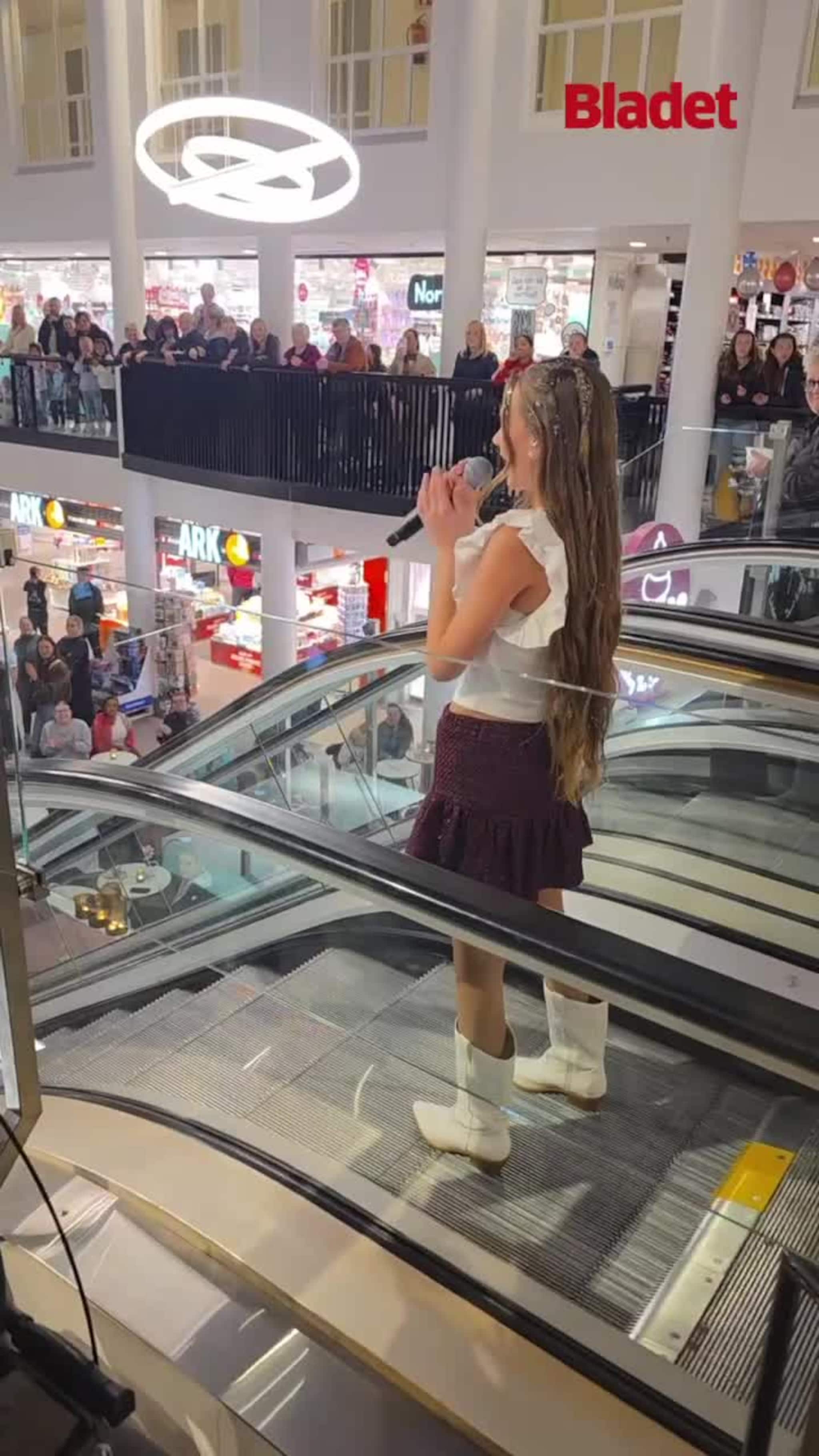 Sophie holdt konsert