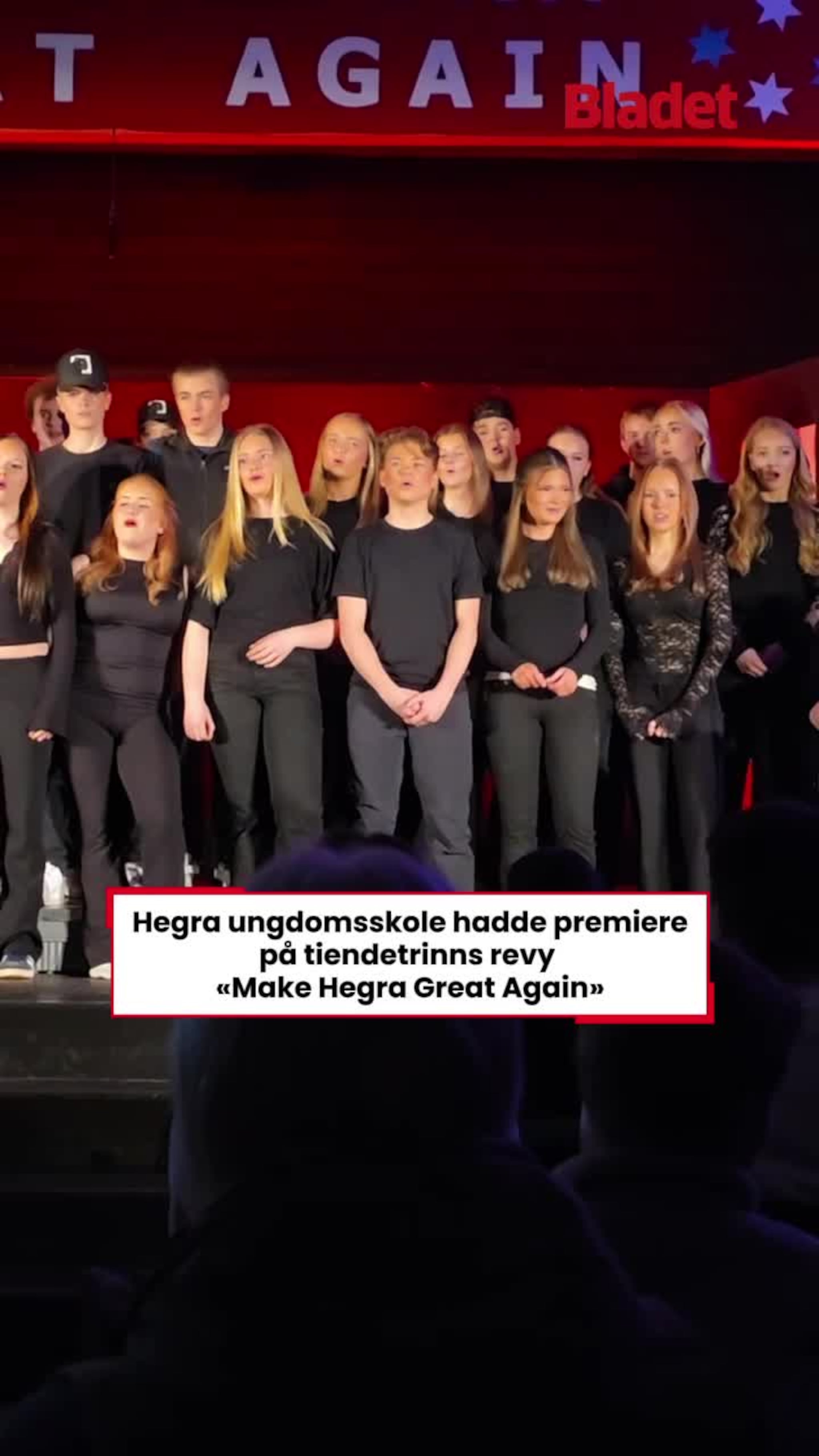 Premiere på Hegra ungdomsskole