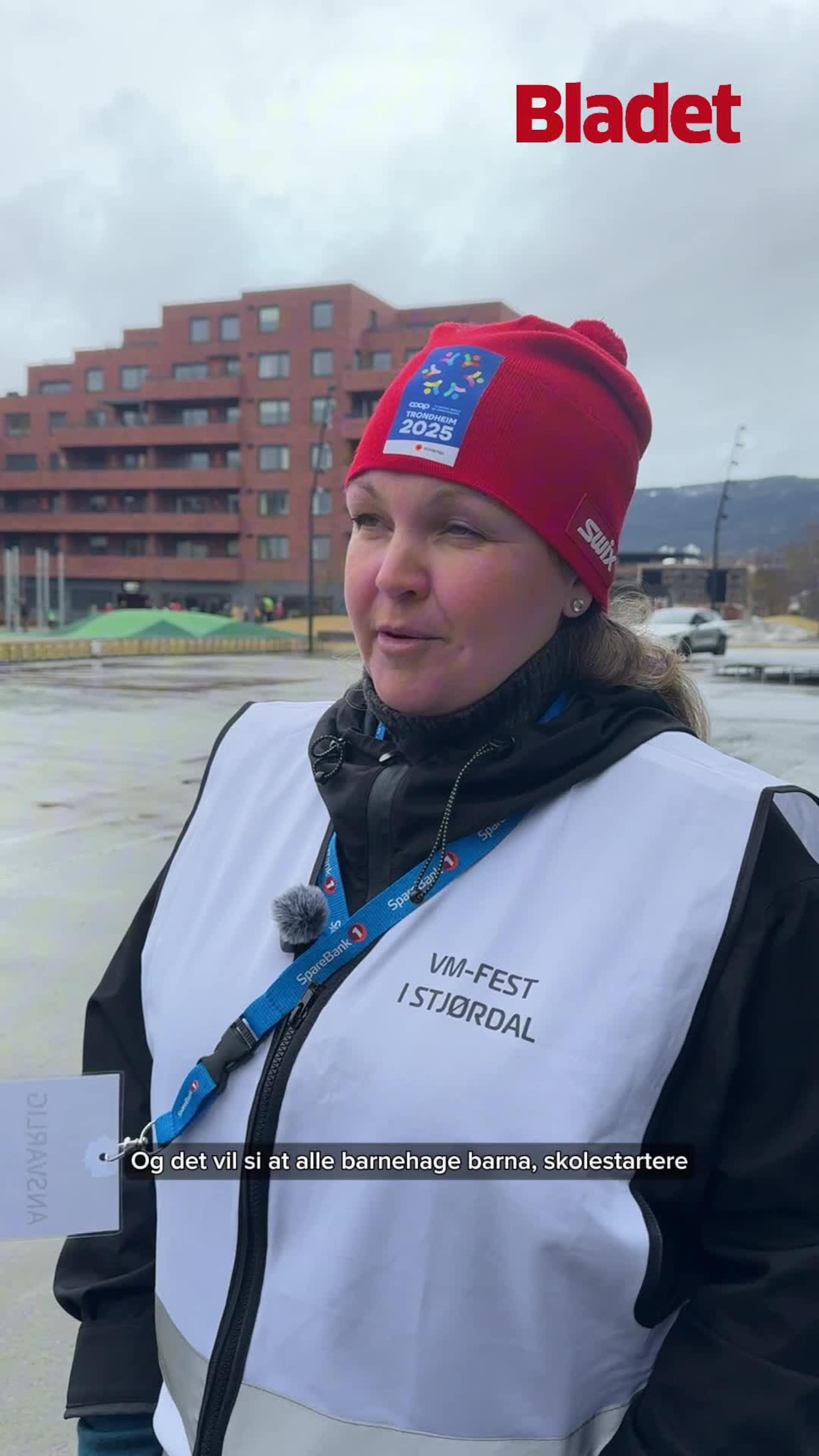 Barnas vinterfest utenfor Kimen
