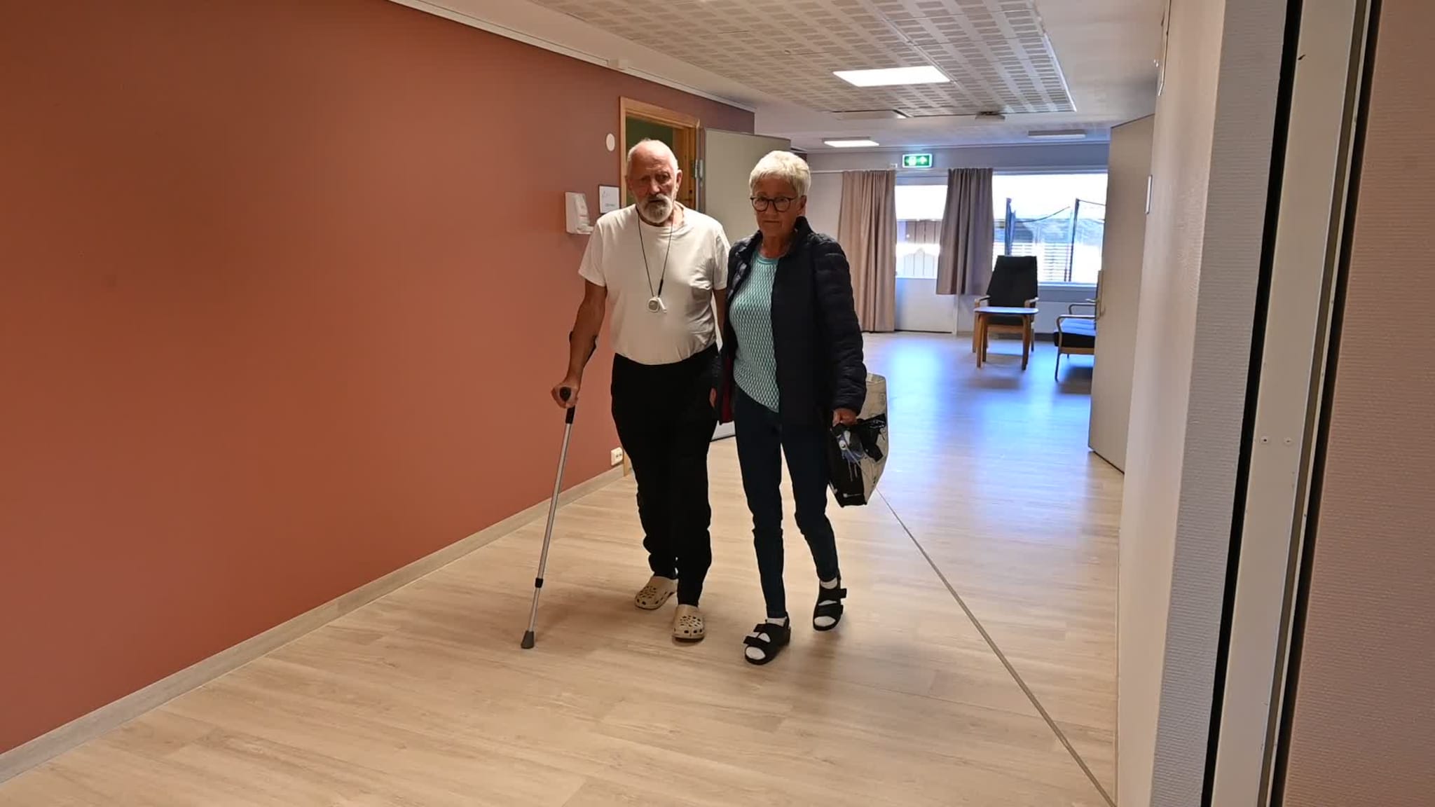 Ut i finværet