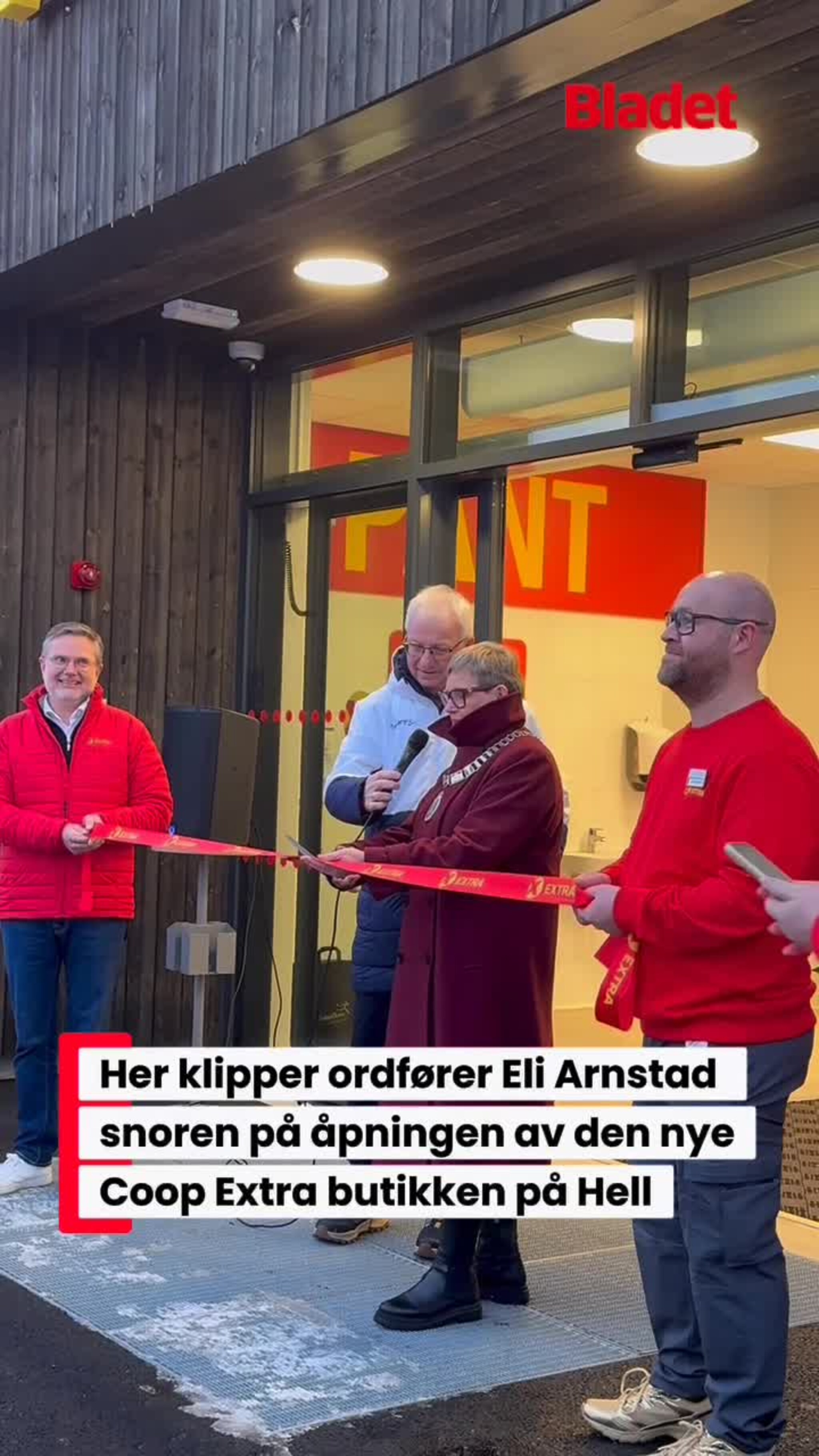 Nå er Coop Extra Hell åpen