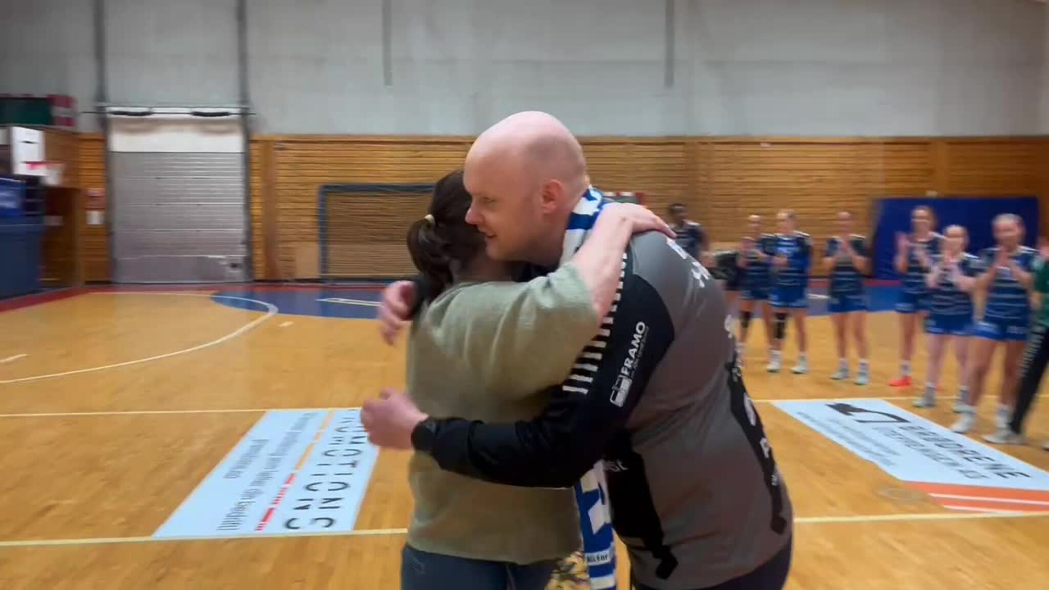 Etter kampen: Emosjonelt farvel for Andreas Aarseth