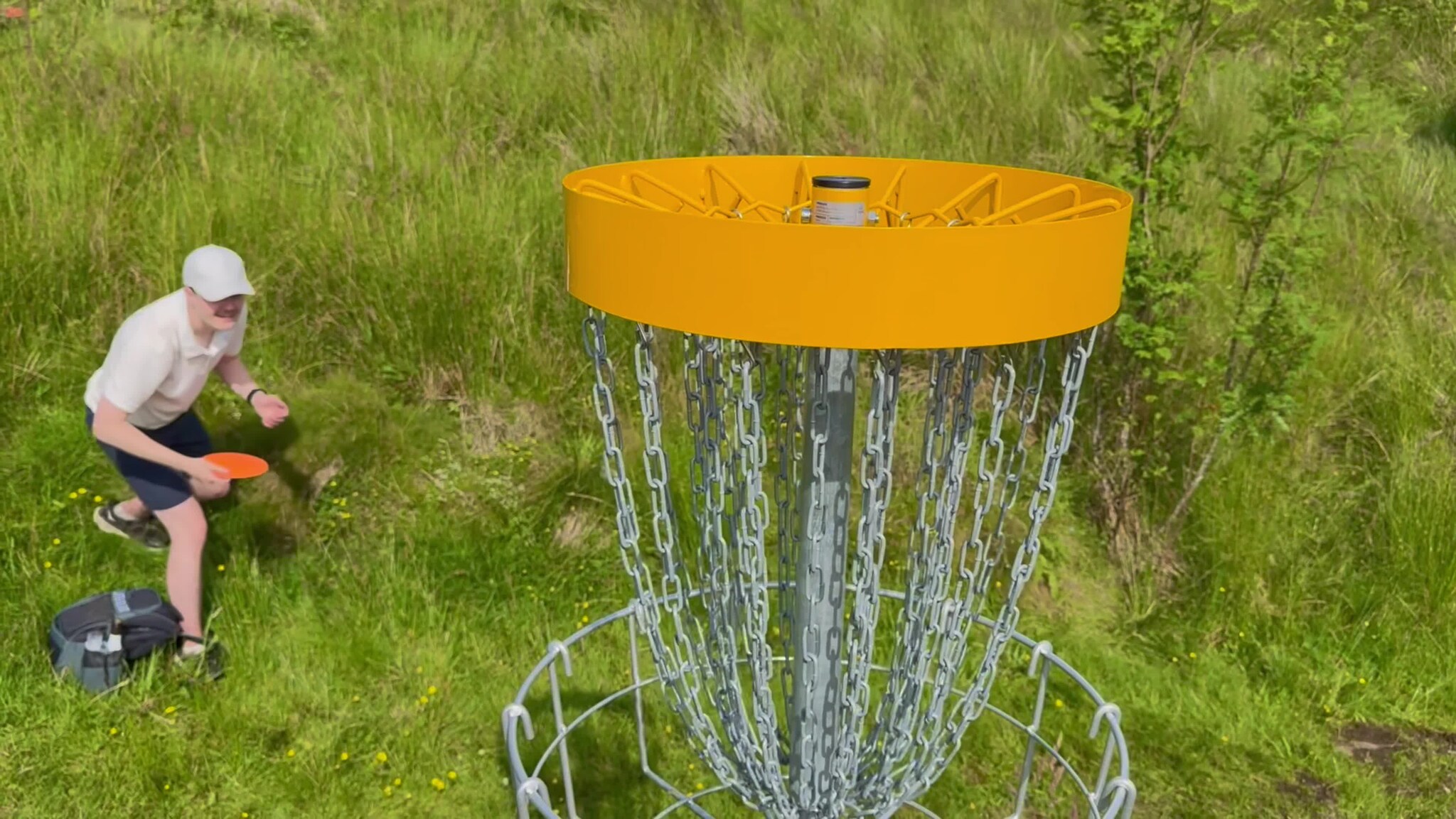 Frisbeegolf ved Grønskaret!