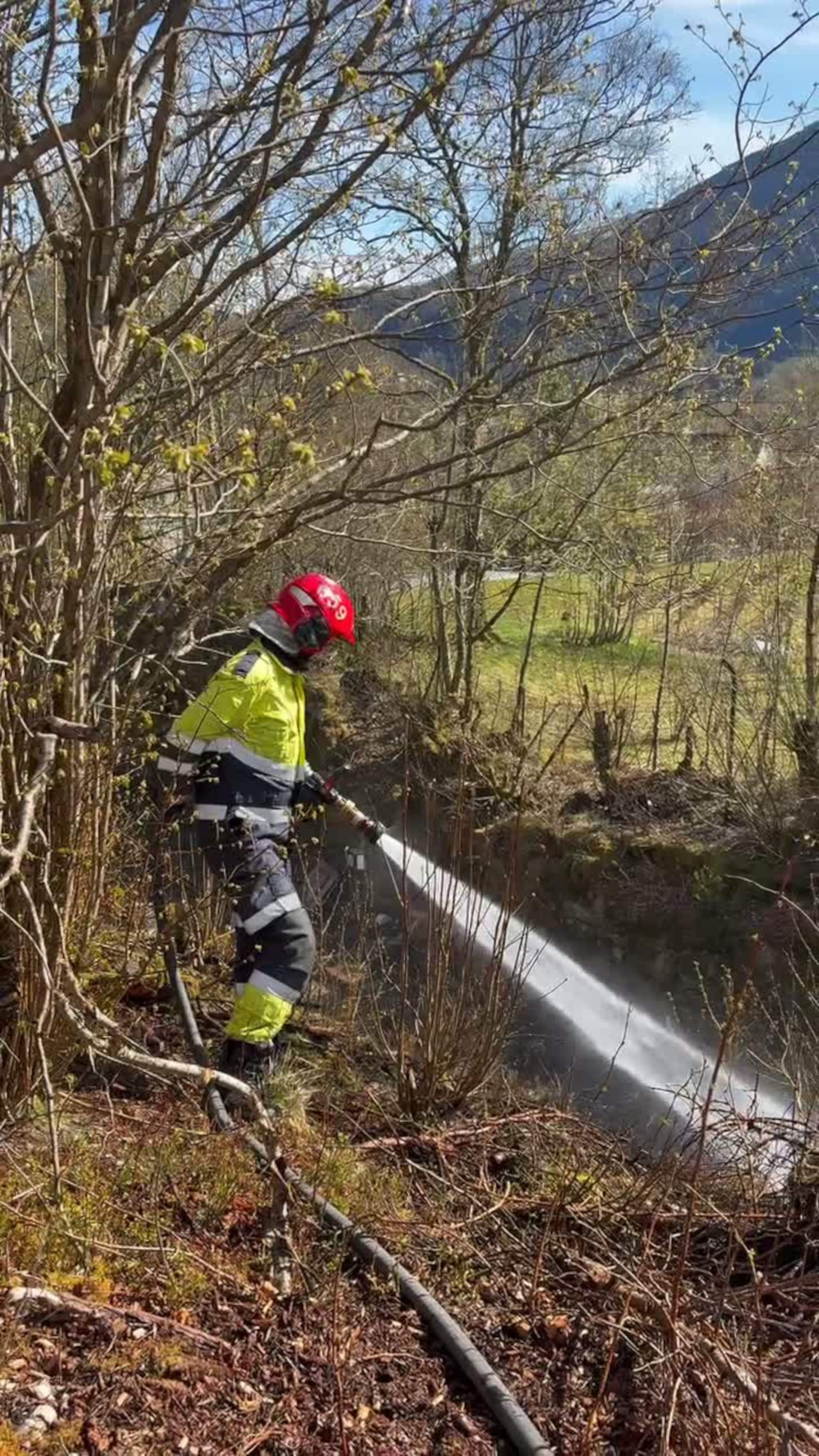 Dynker terrenget på Haukeland
