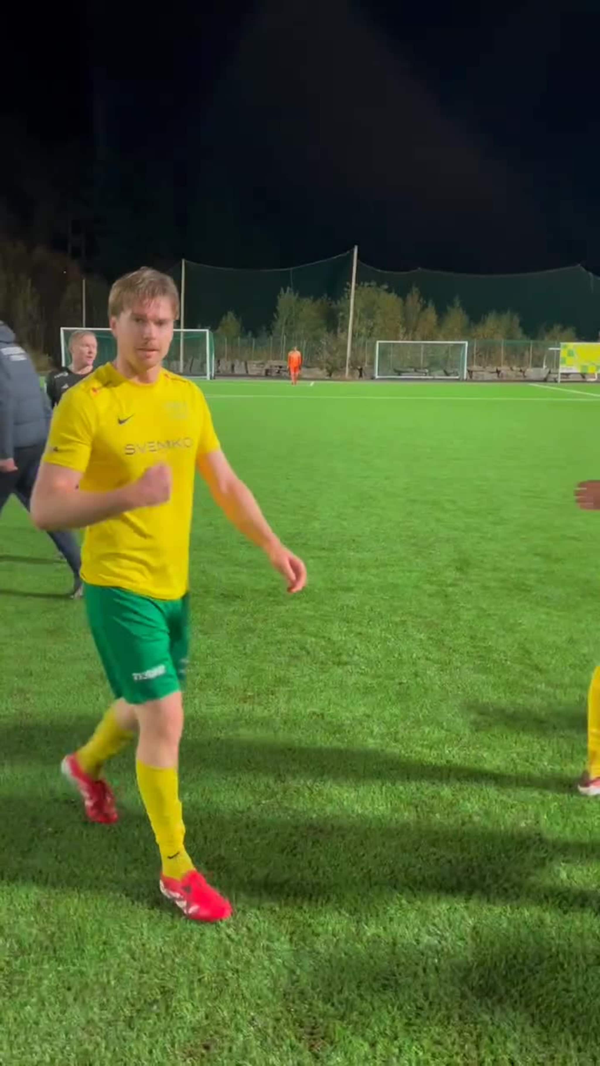 Kontrollerte jubelscener etter 4-1 i Fugledalen
