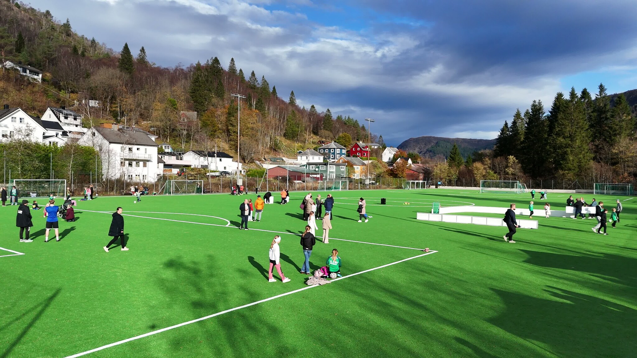 Fest og moro på Espeland
