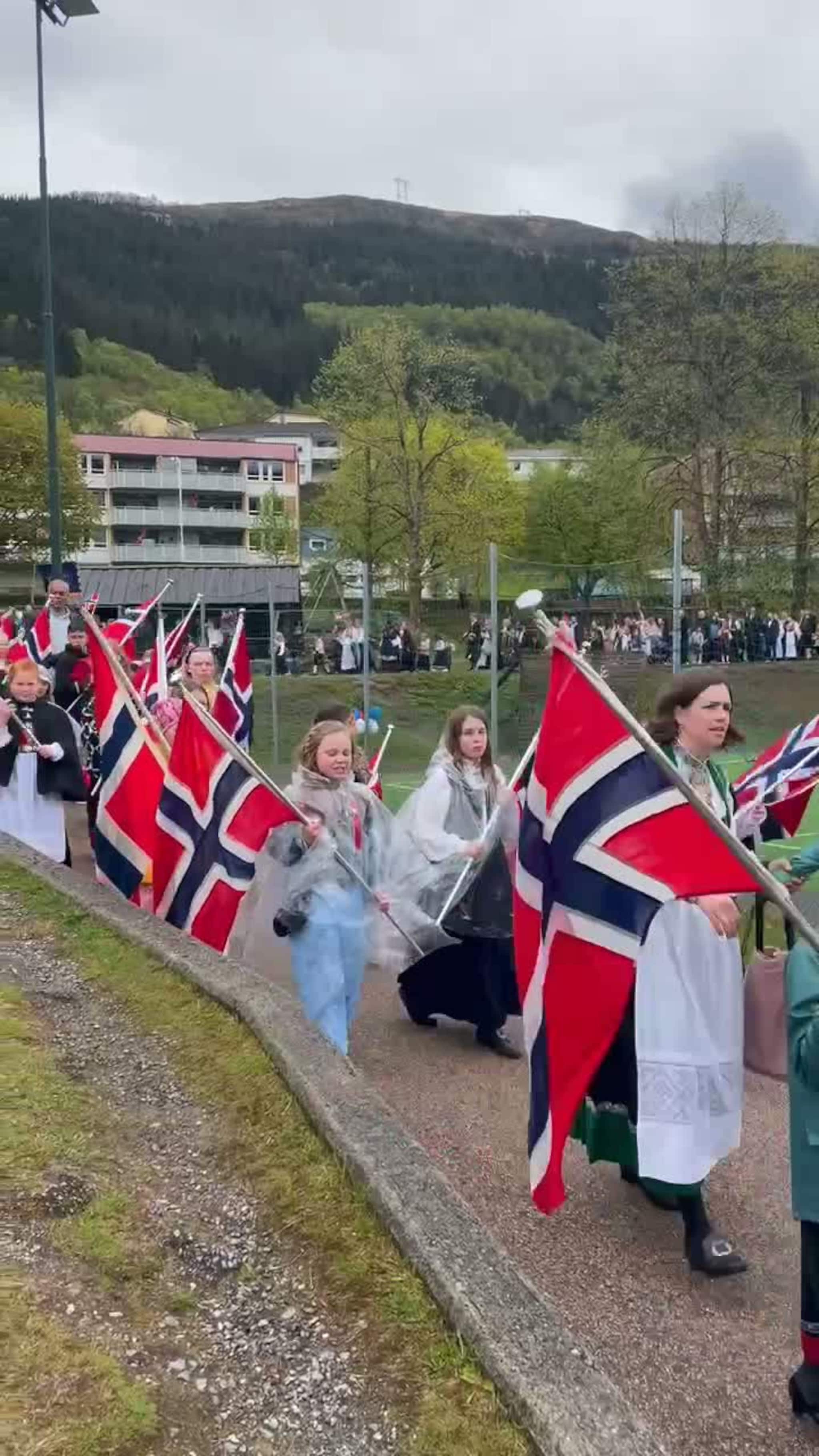 Feststemning på Ådnamarka
