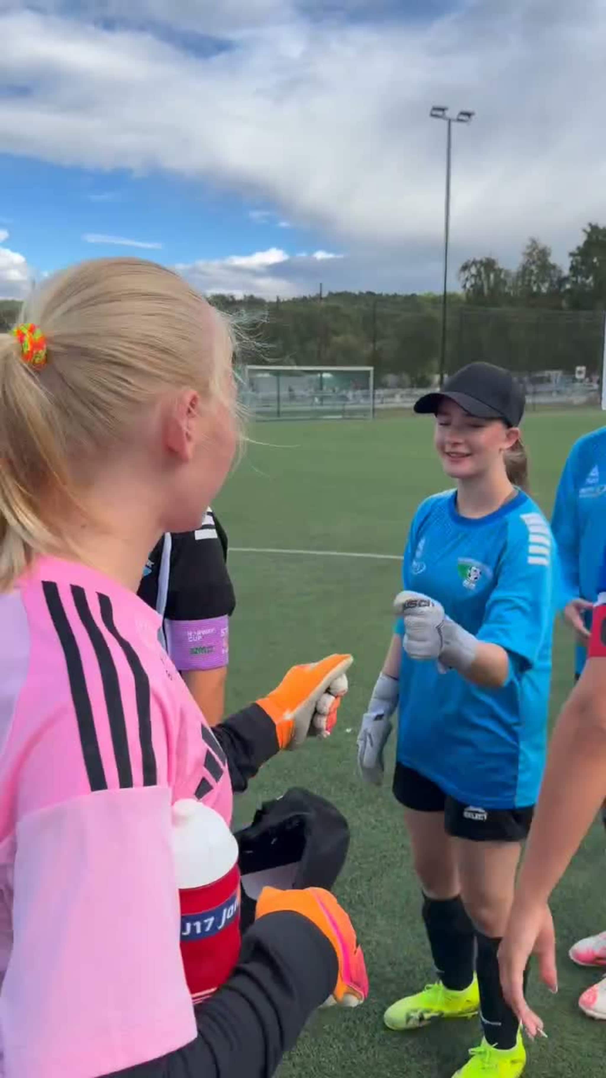 Sebtratrøyene før kamp mot Ridabu
