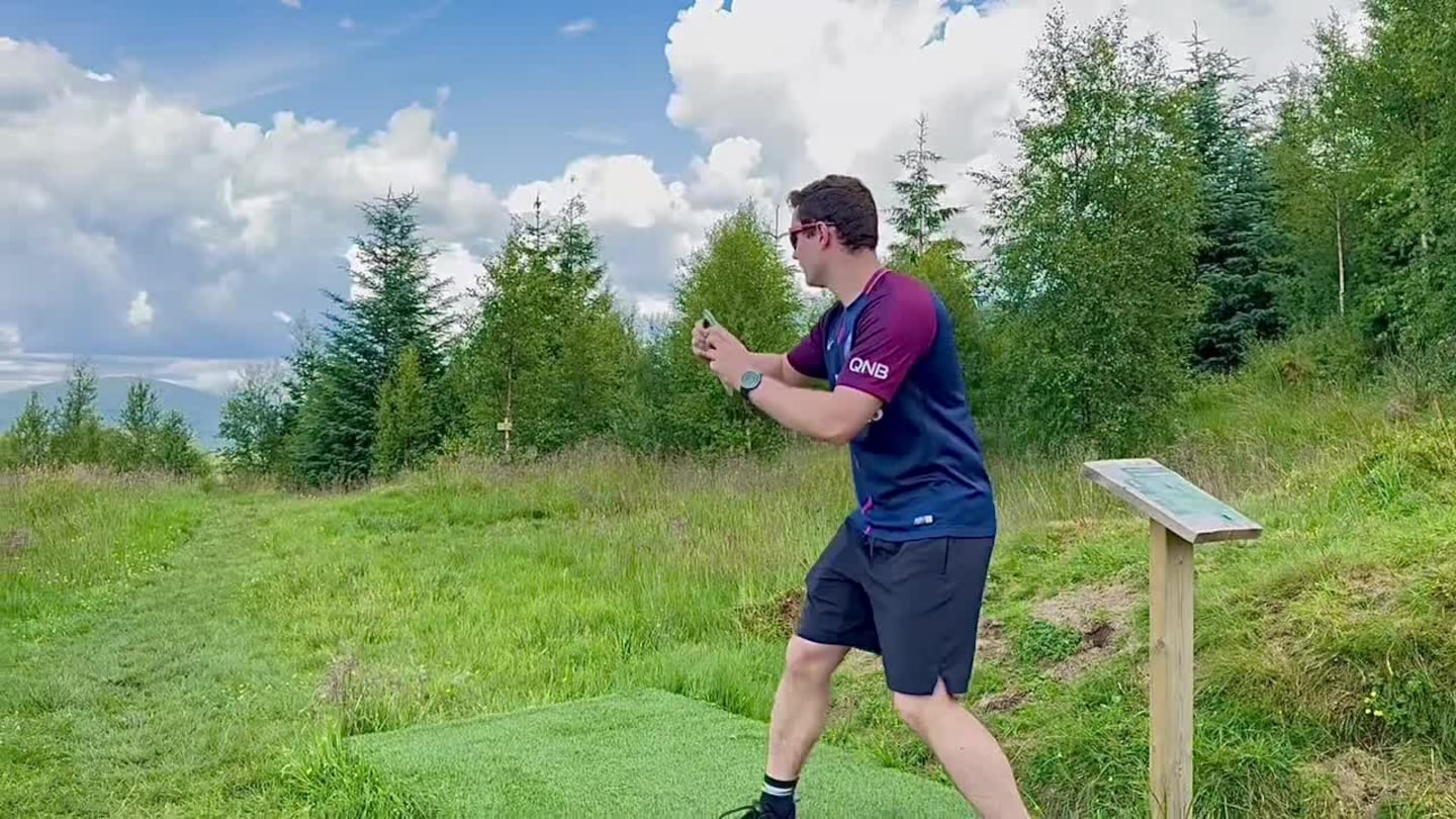 Frisbeegolf ved Grønskaret!