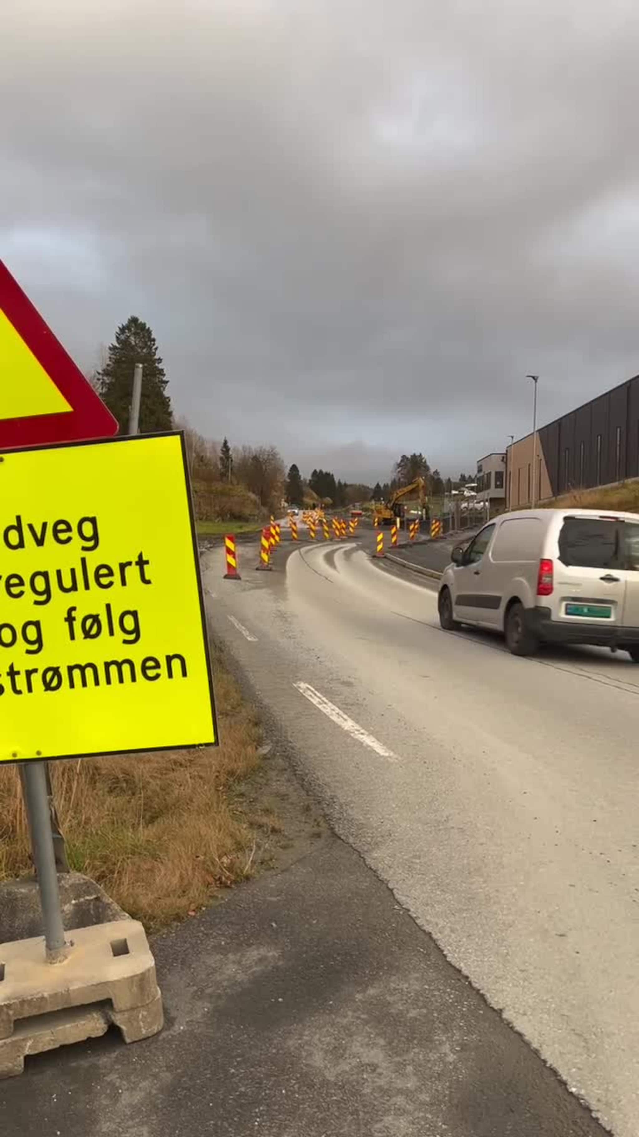 Gang- og sykkelvegprosjektet mellom Hauge og Småland